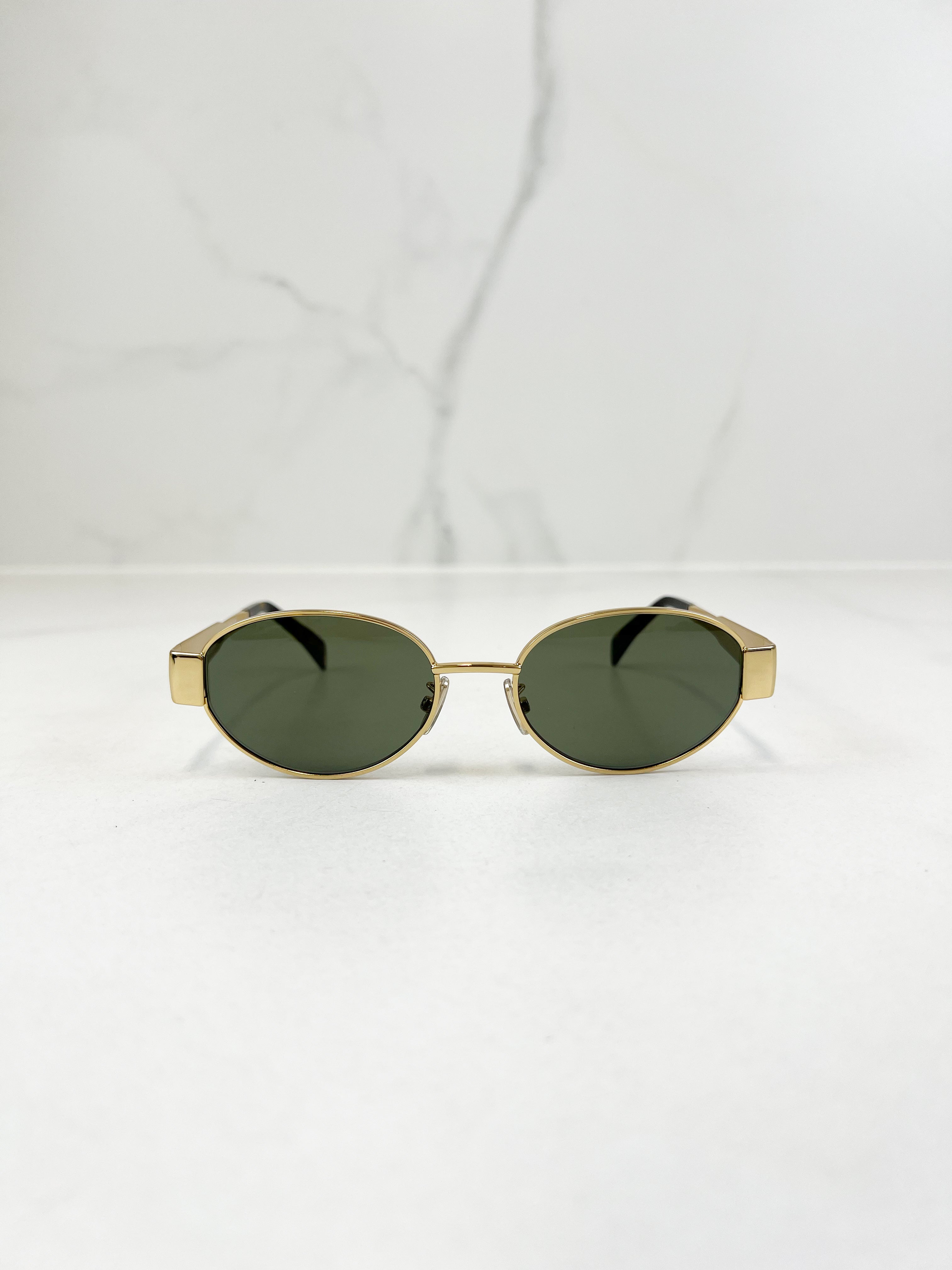 Celine Triomphe Metal Sunglasses