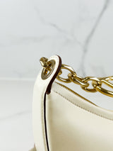 Valentino Garavani Cream Mini VLogo Moon Crossbody Bag