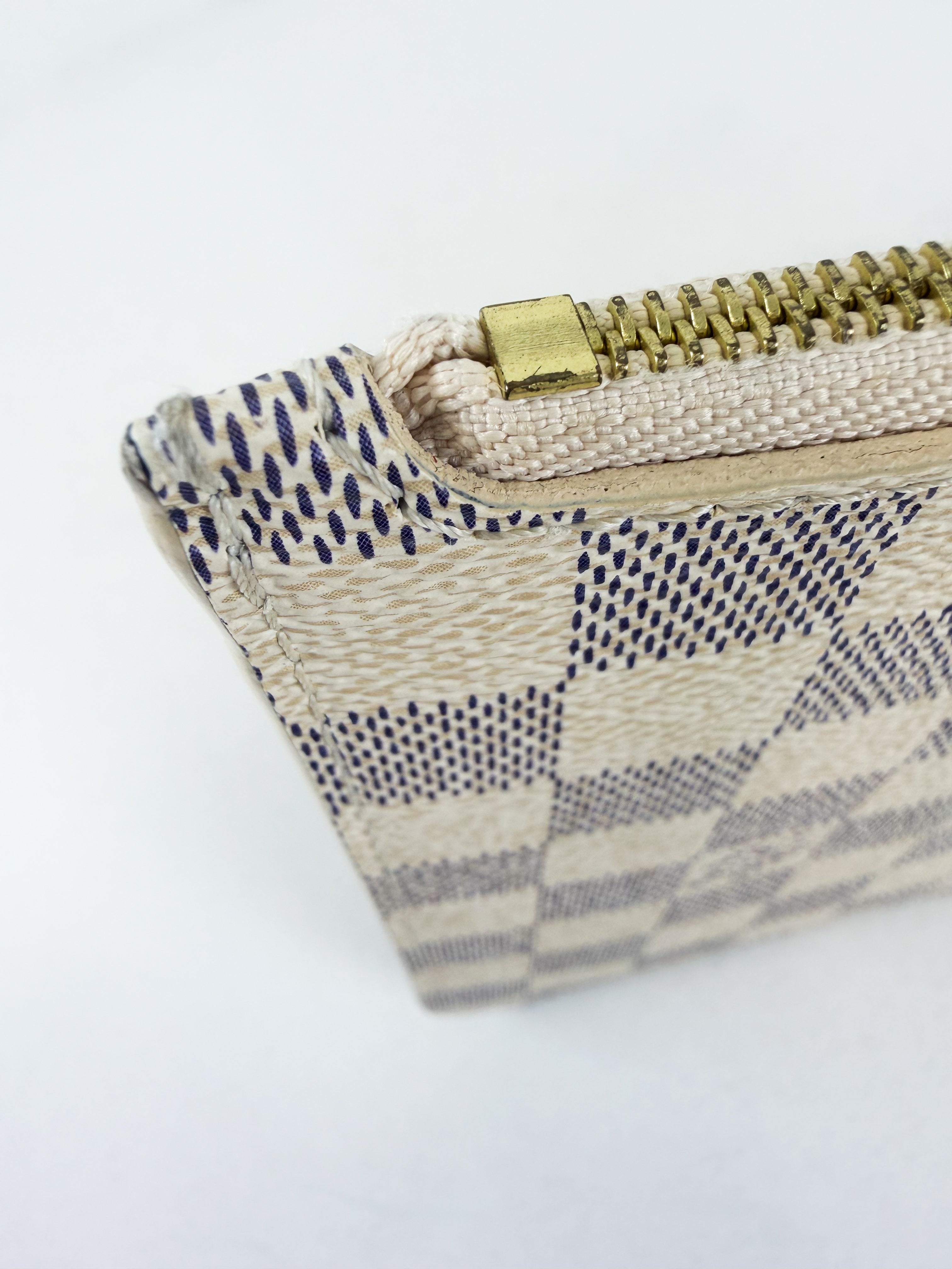Louis Vuitton Damier Azur Pouch
