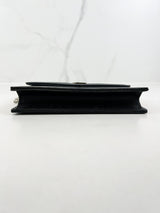 Saint Laurent Black Cassandre Envelope WOC SHW
