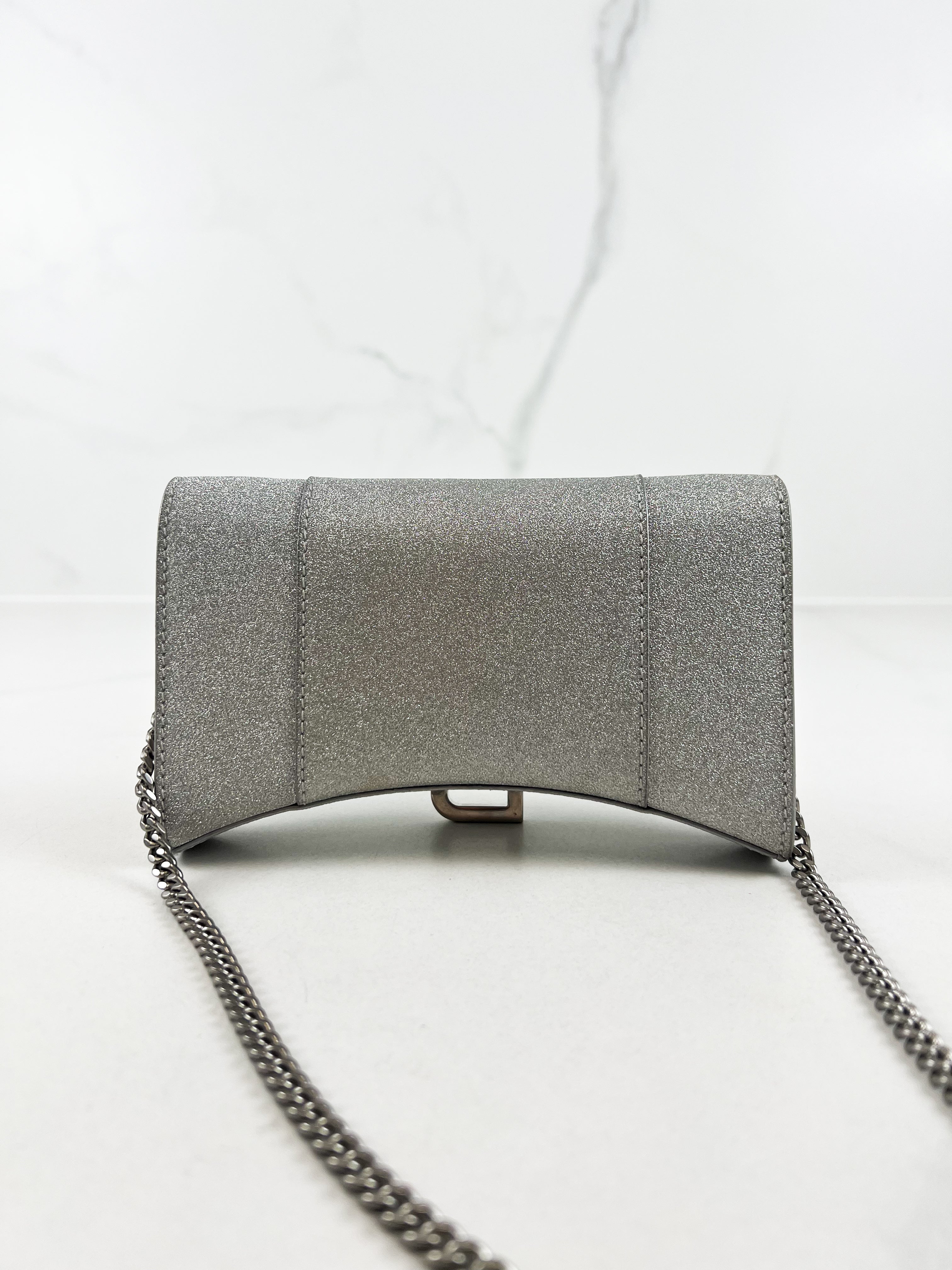 Balenciaga Hourglass Wallet on Chain