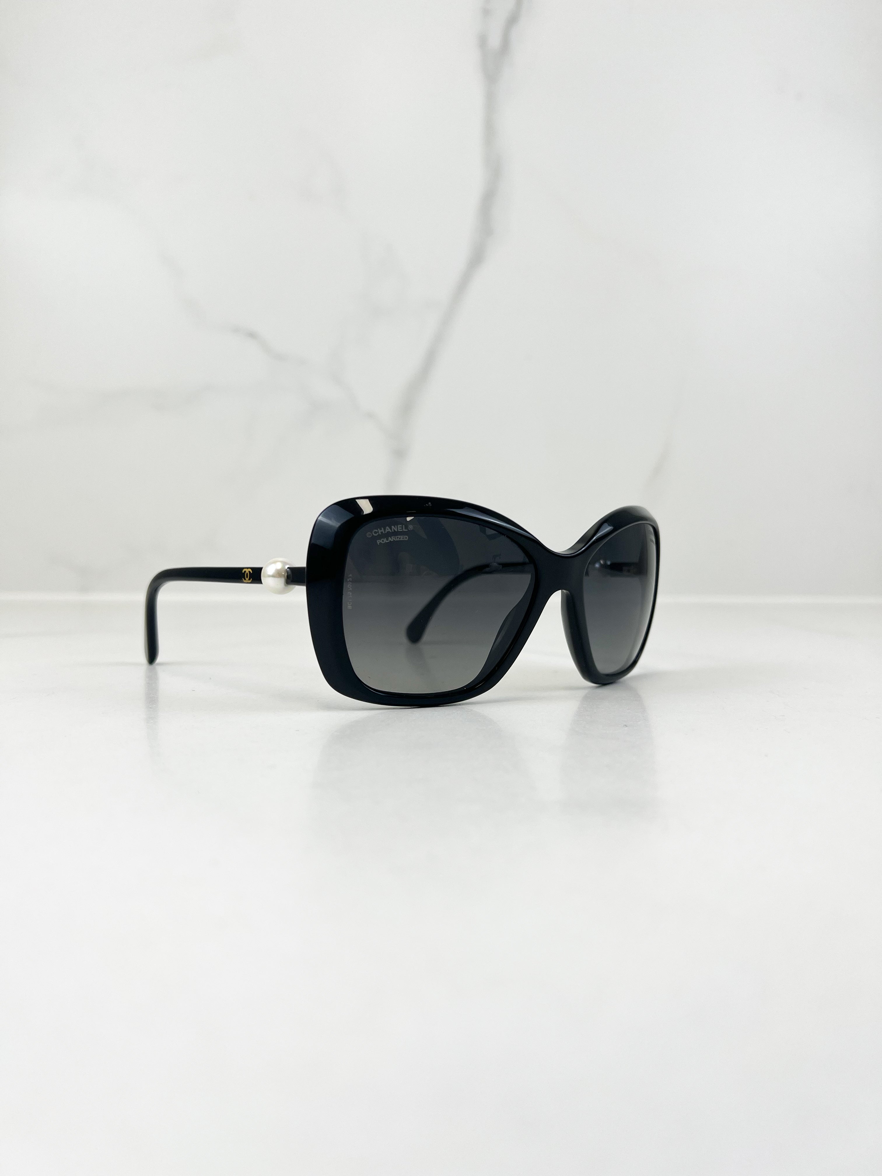 Chanel CC Pearl Sunglasses