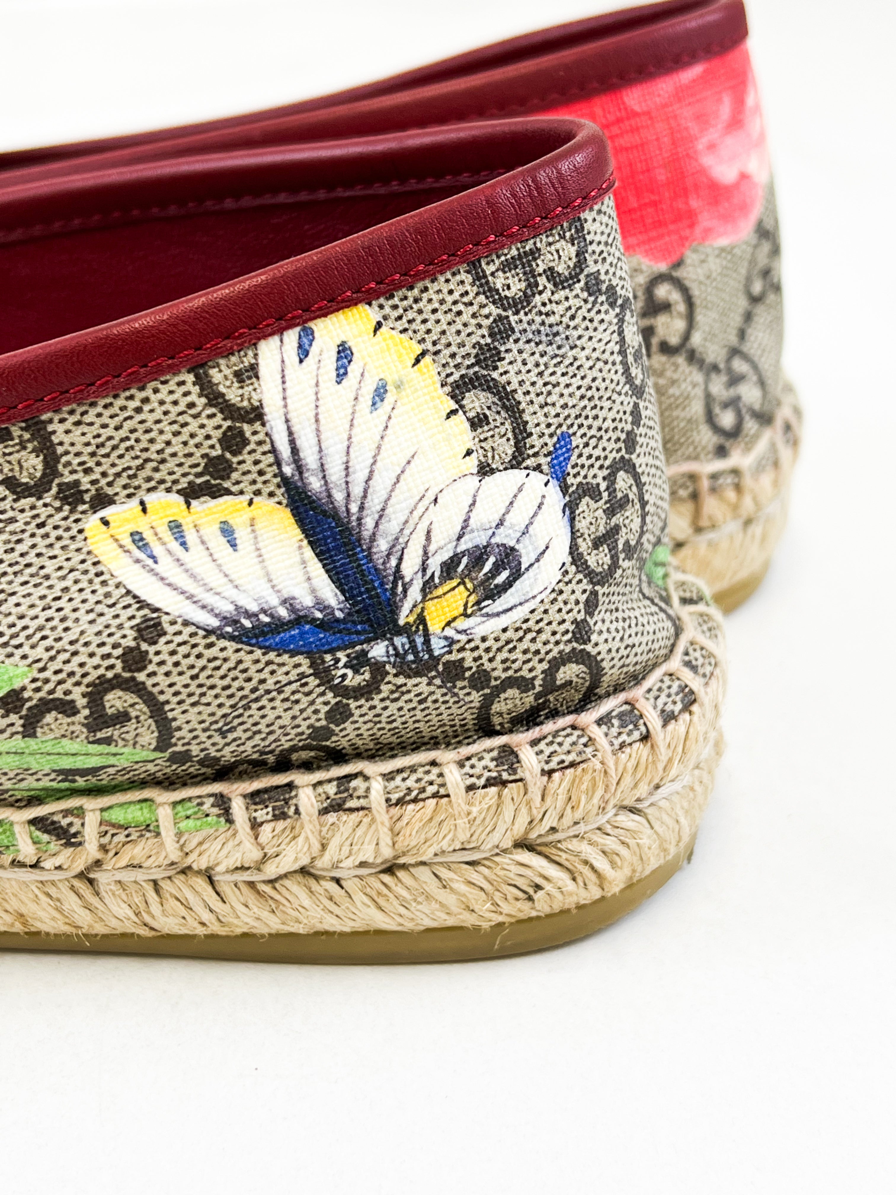 Gucci GG Canvas Espadrilles Size 41