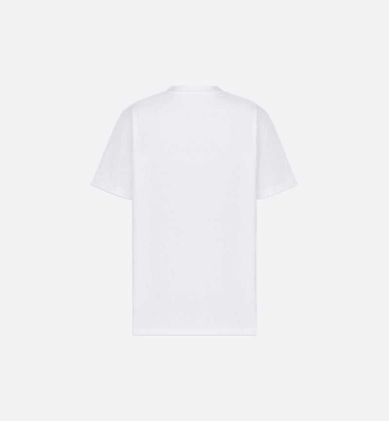 Christian Dior White CD Icon Relaxed T-Shirt Size Medium