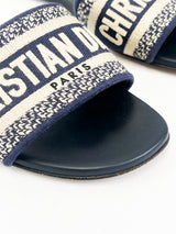 Christian Dior Dway Slides Size 38.5