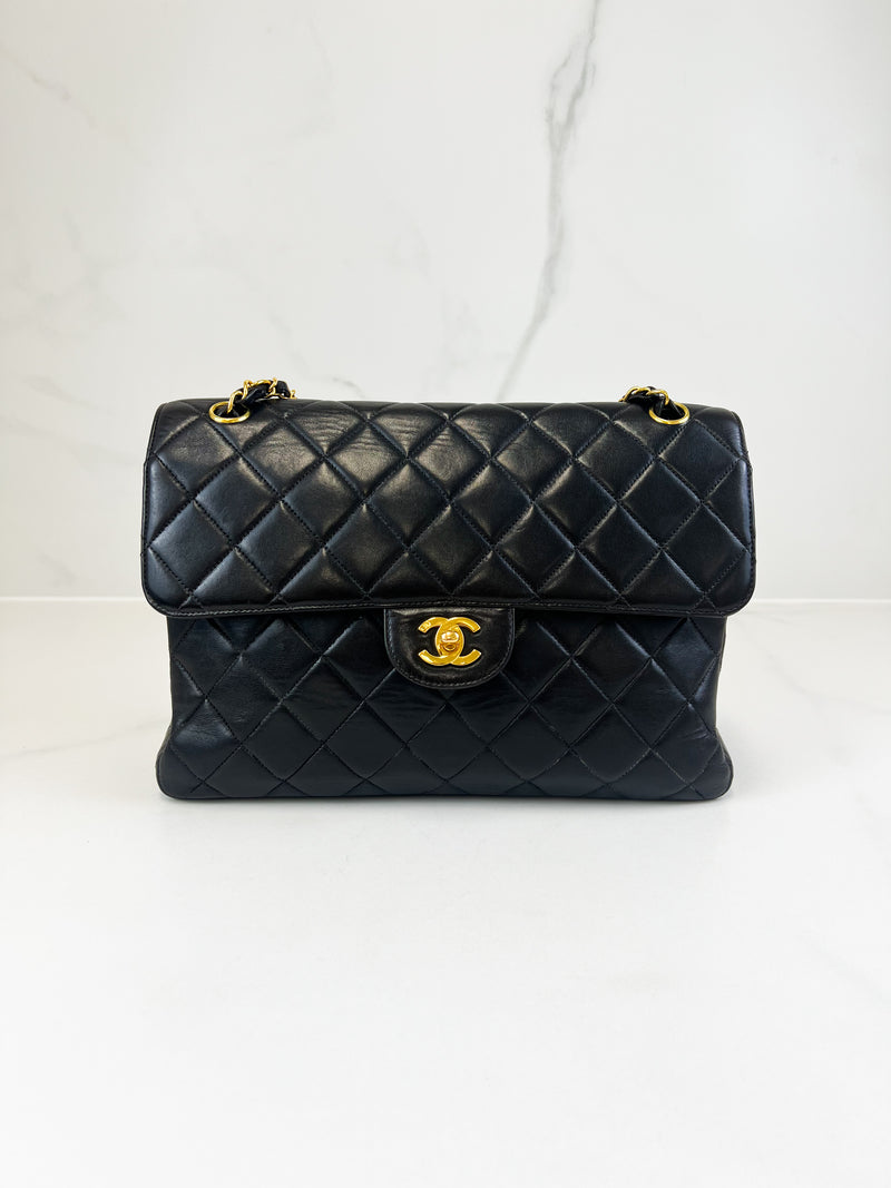 Chanel Vintage Double Sided Jumbo Bag