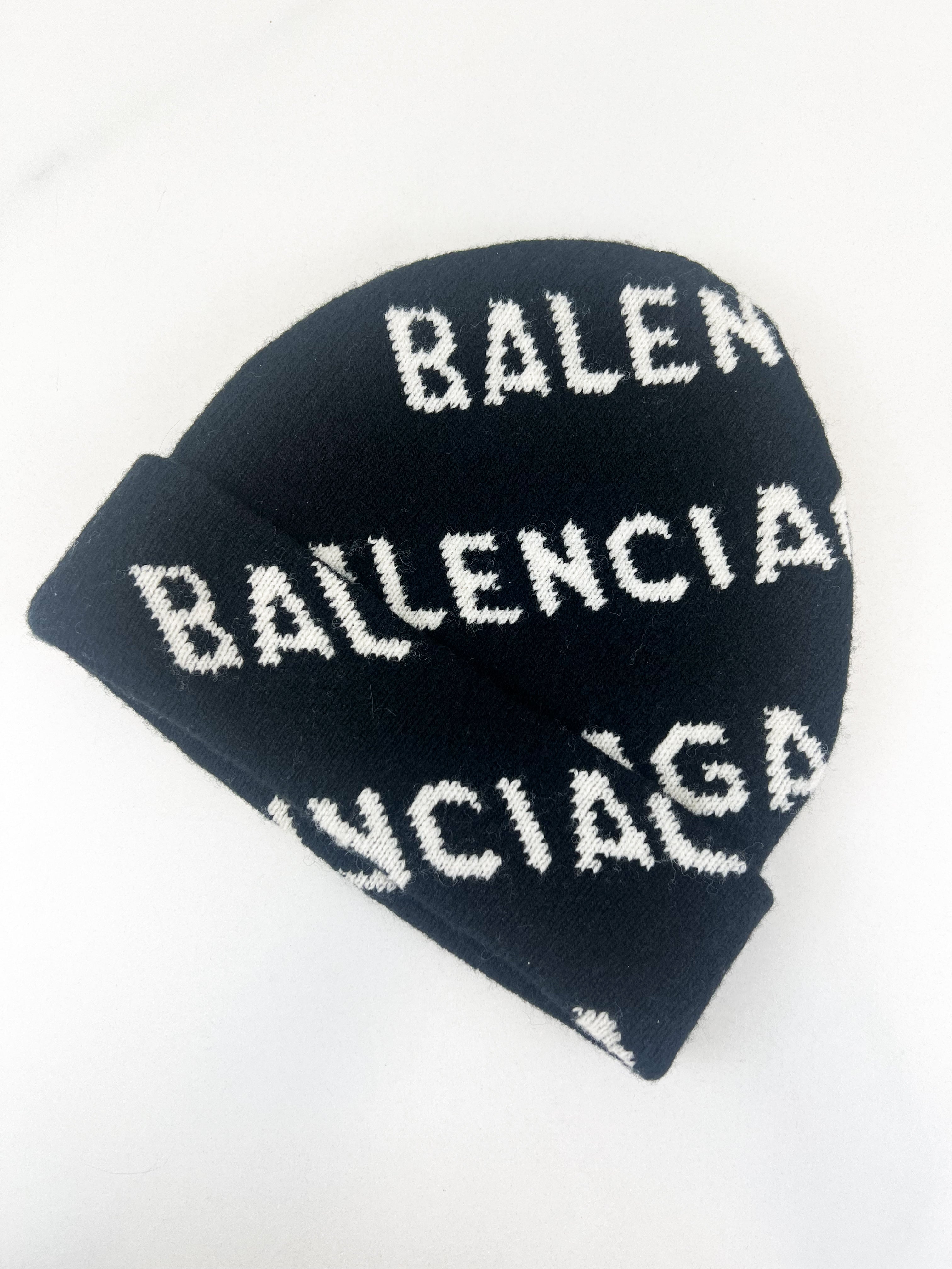 Balenciaga Lettering Logo Beanie