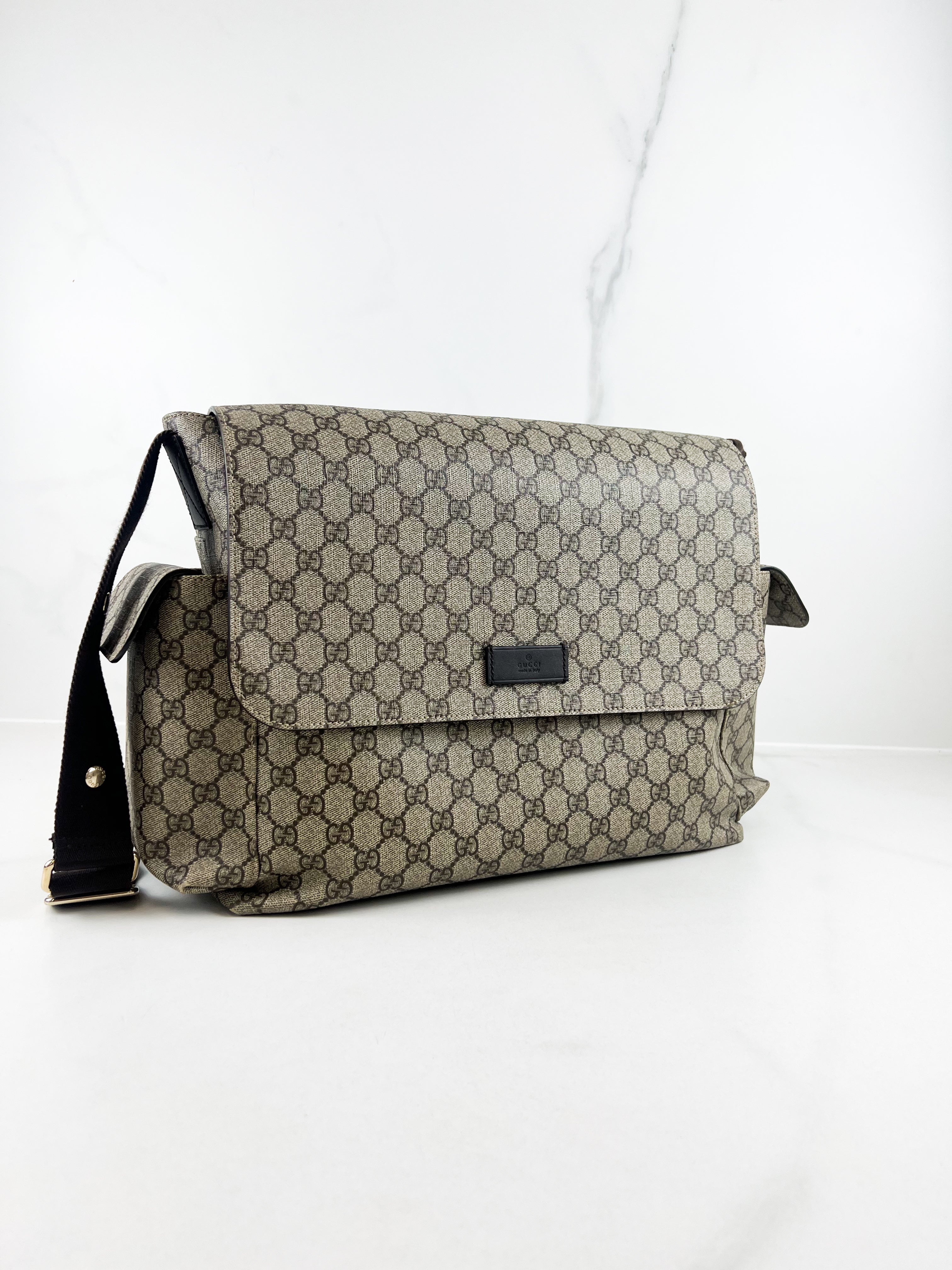 Gucci Supreme Baby Changing Bag
