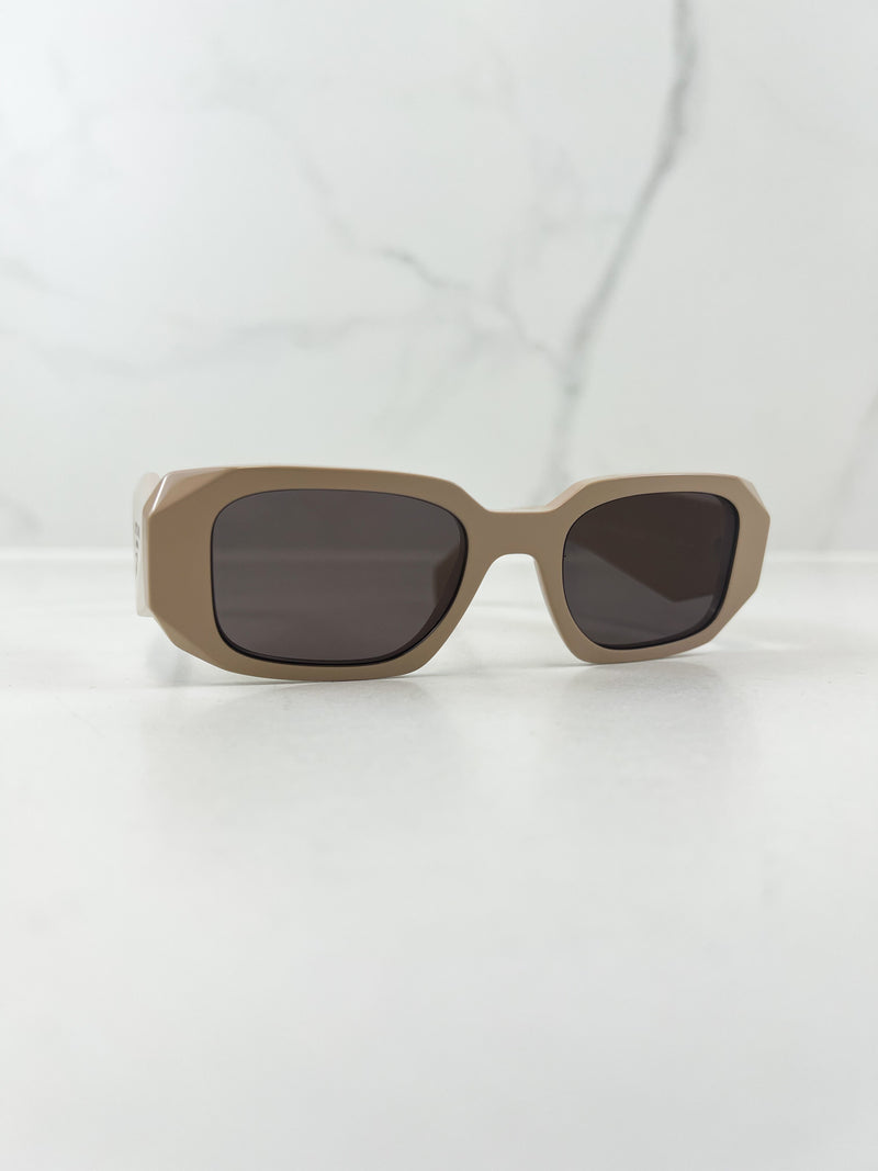 Prada Logo Arm Sunglasses