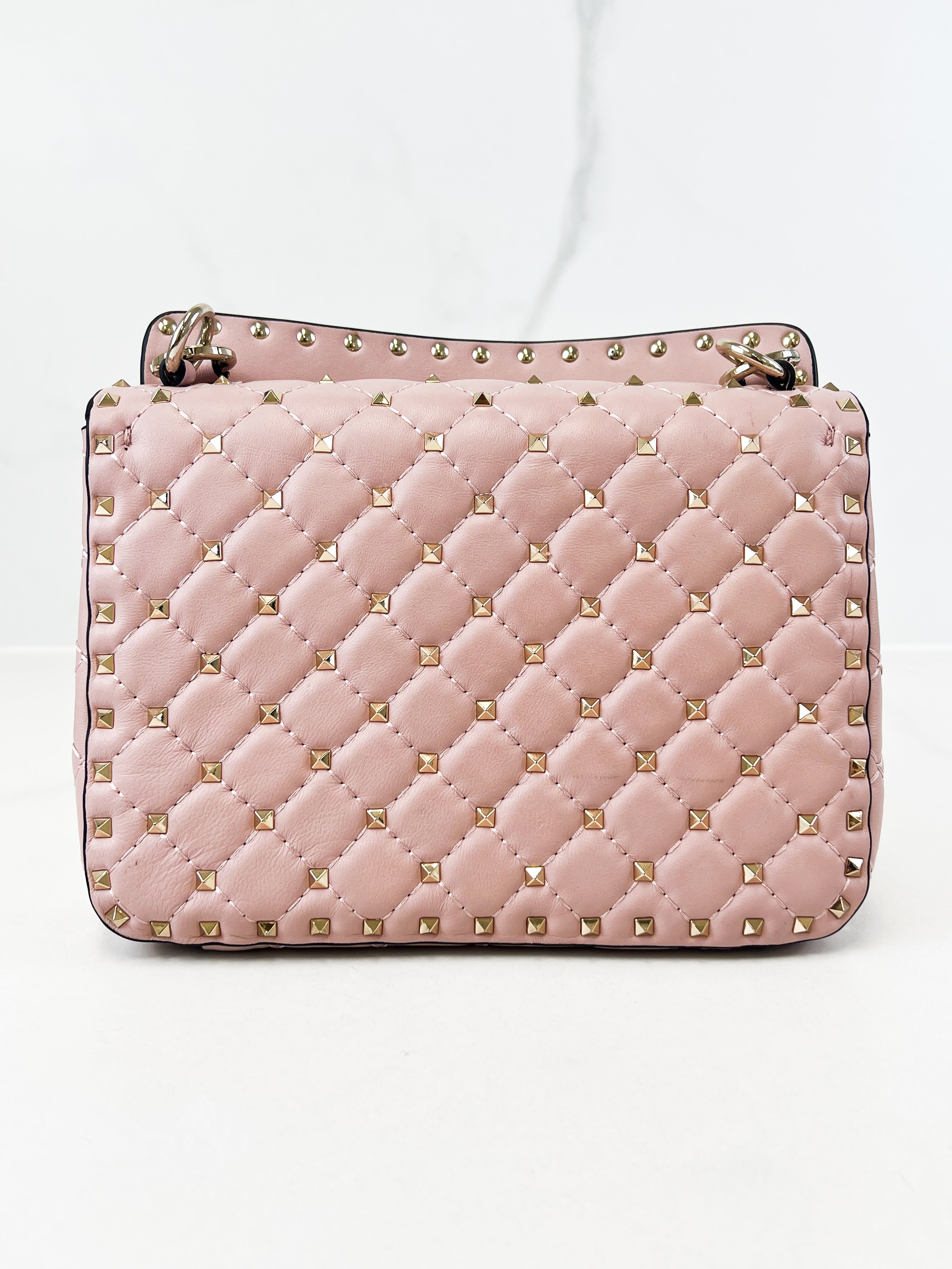 Valentino Garavani Rockstud Spike Nappa Leather Bag