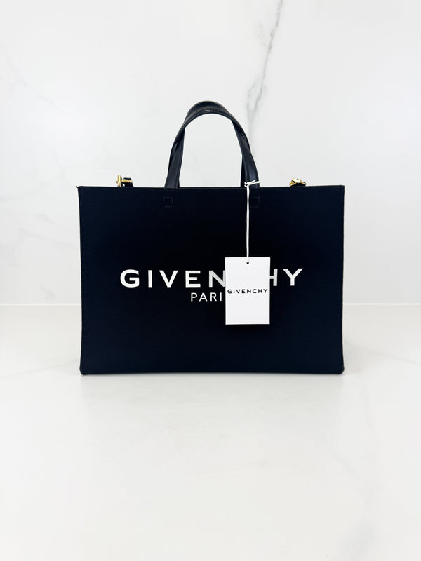 Givenchy Medium G-Tote shopping bag in canvas