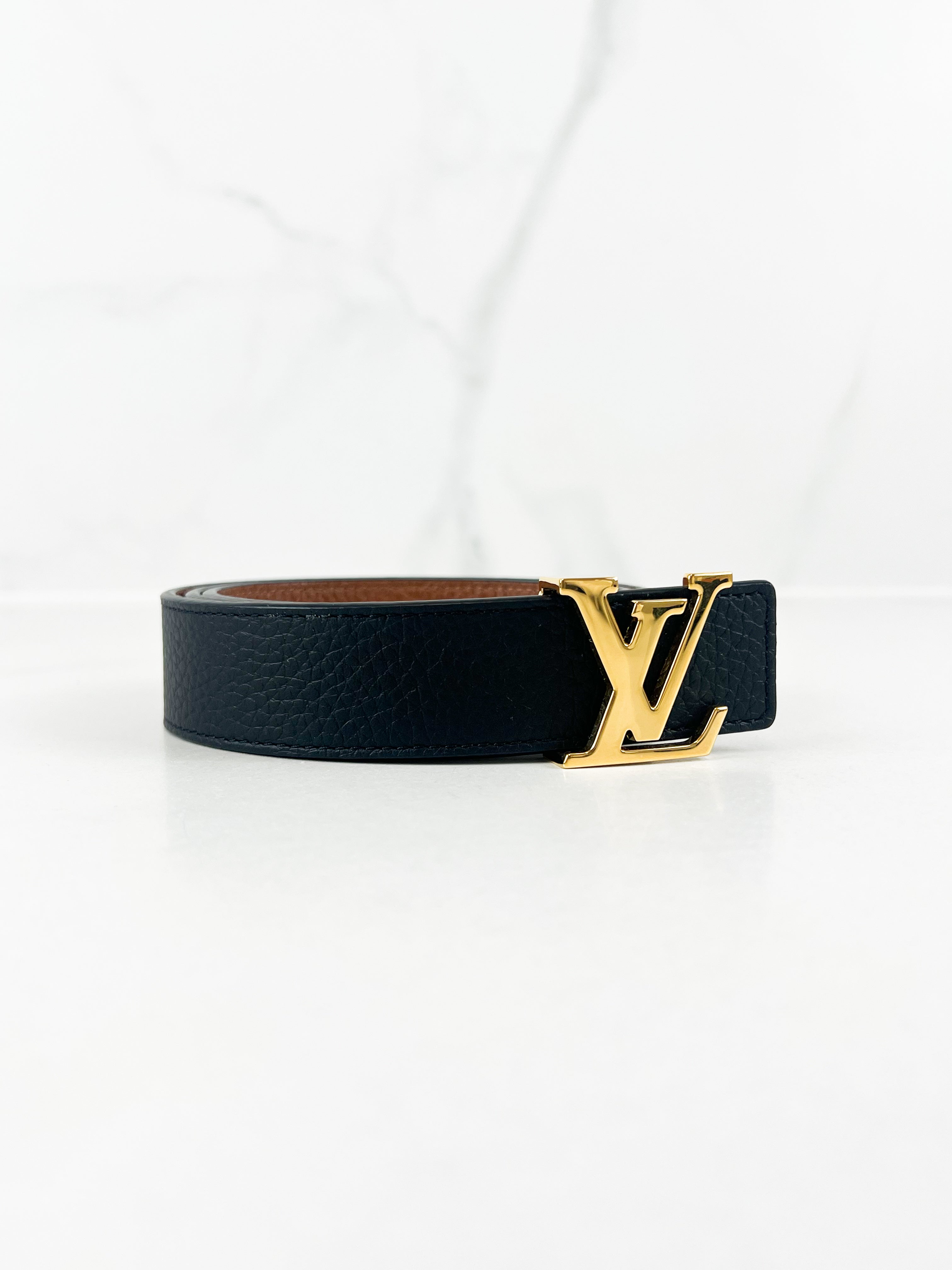 Louis Vuitton 34mm Reversible Belt Size 85
