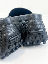 Louis Vuitton Men's Monte Carlo Calfskin Black Loafers Size 10