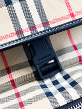 Burberry Check Pattern Backpack