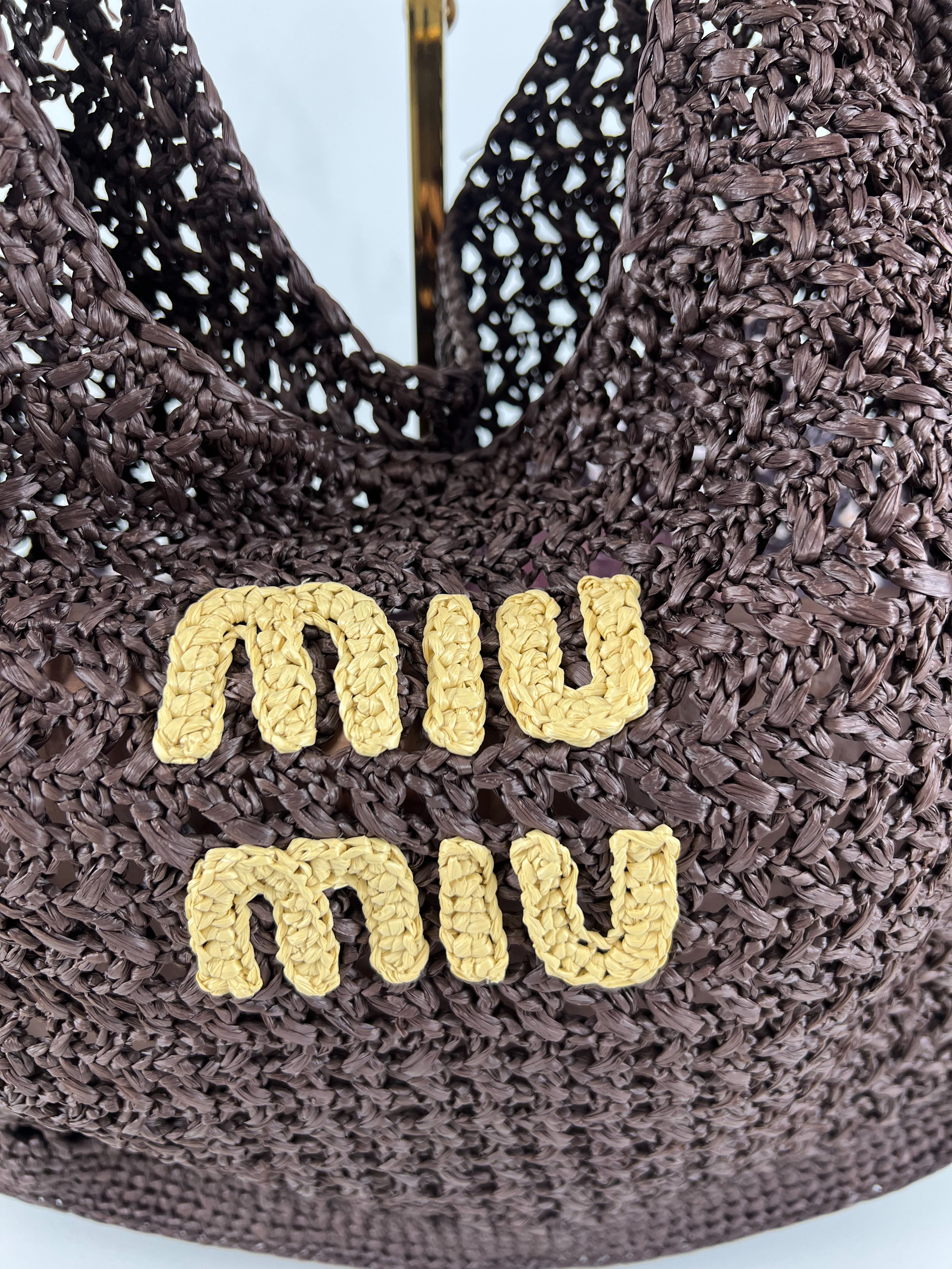 Miu Miu Beach Tote Bag