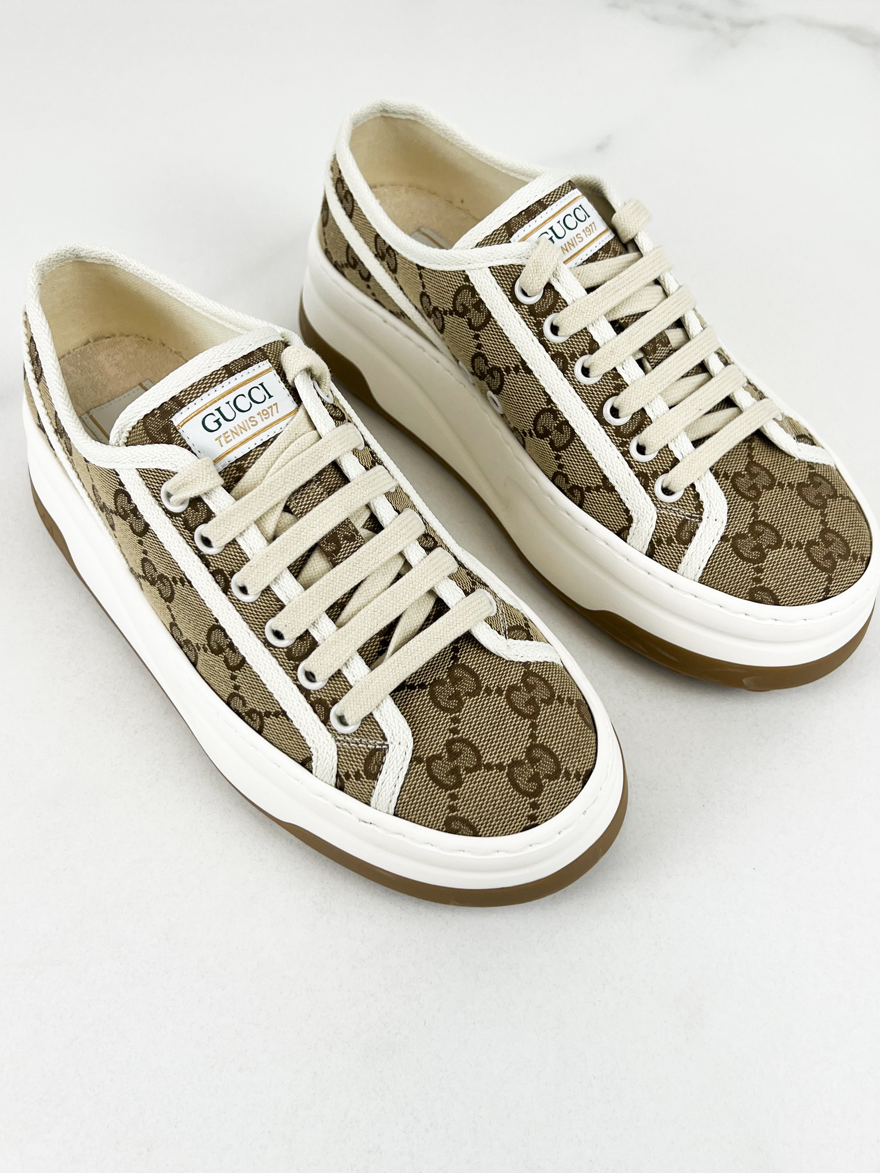 Gucci GG Interlocking Platform Sneaker