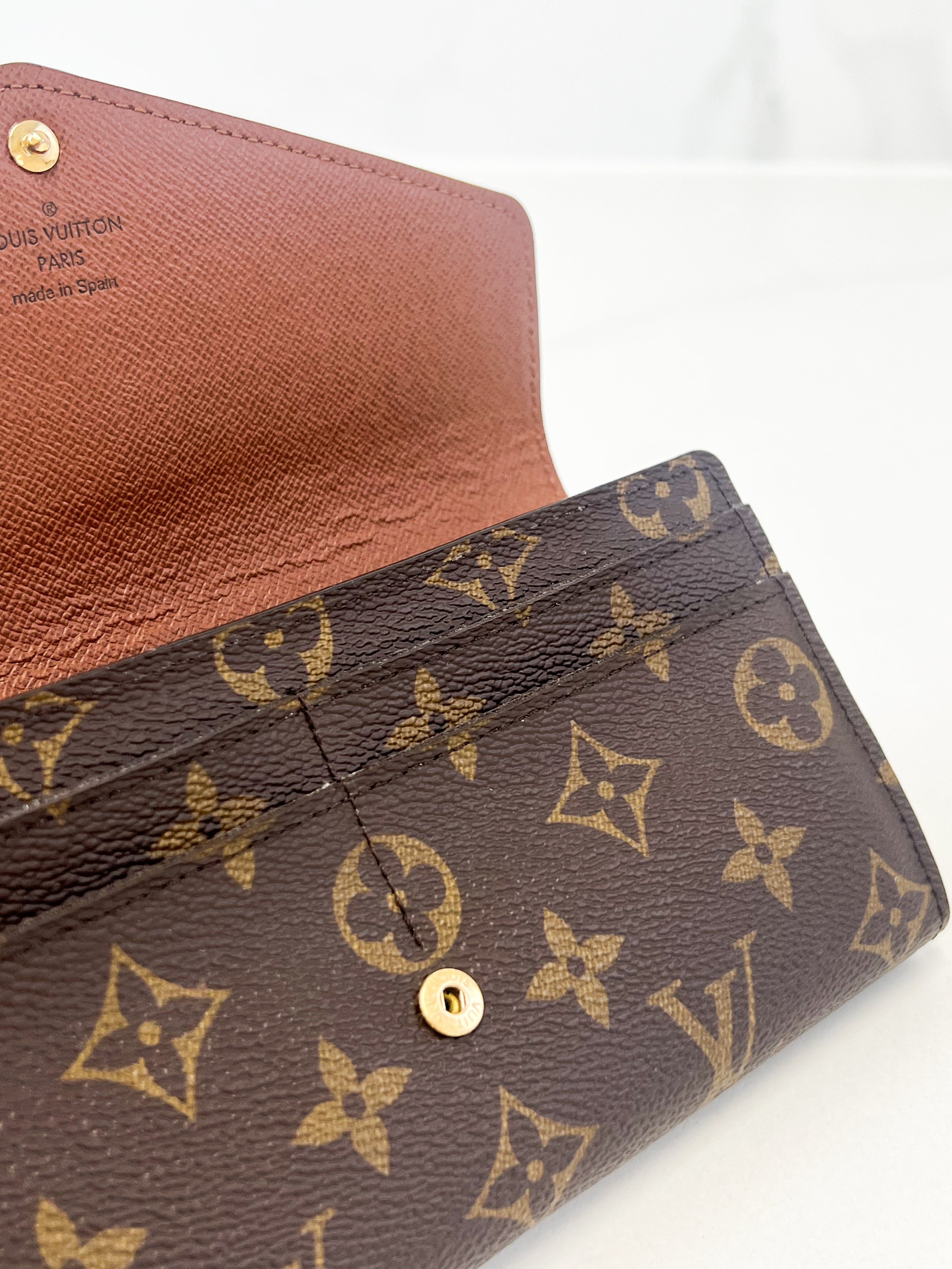Louis Vuitton Sarah Wallet Monogram Canvas