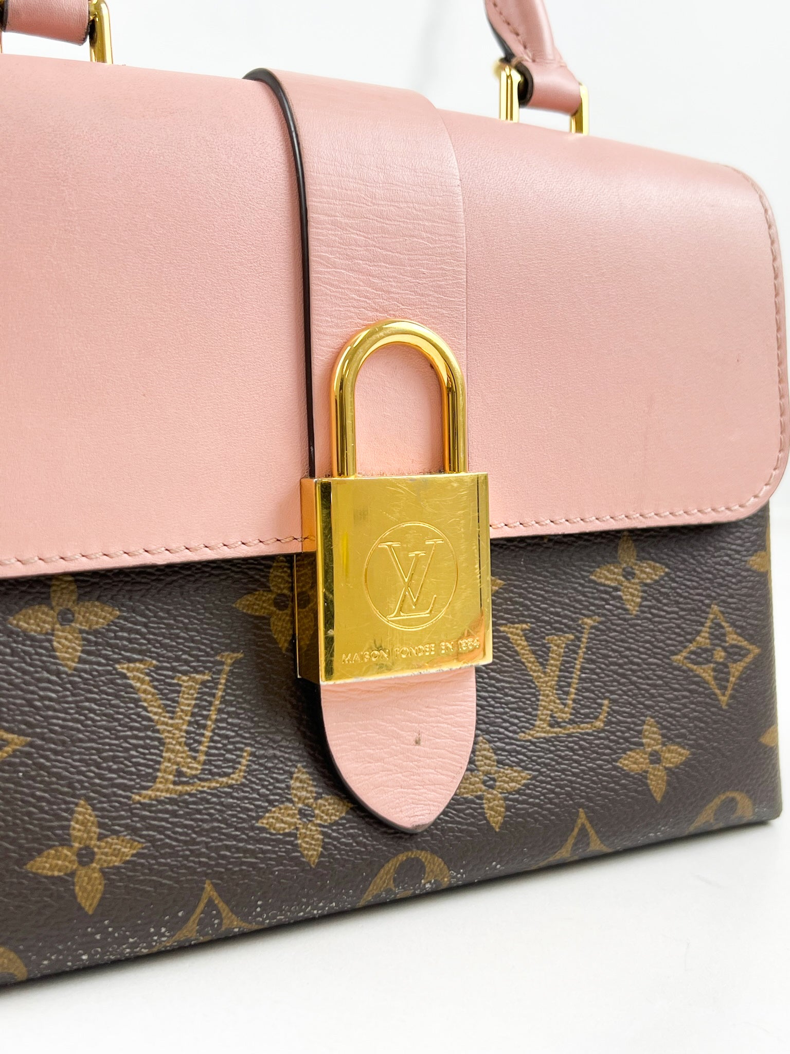 Louis Vuitton Locky BB in Pink with GHW