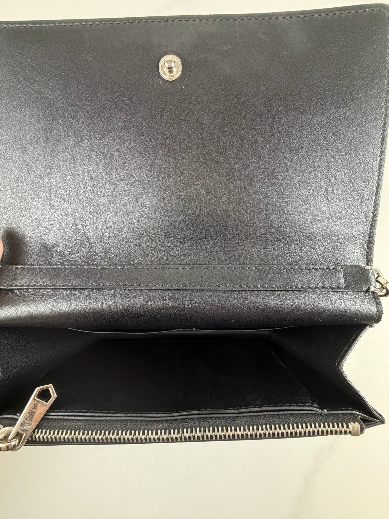 Givenchy Leather Wallet on Chain with SHW