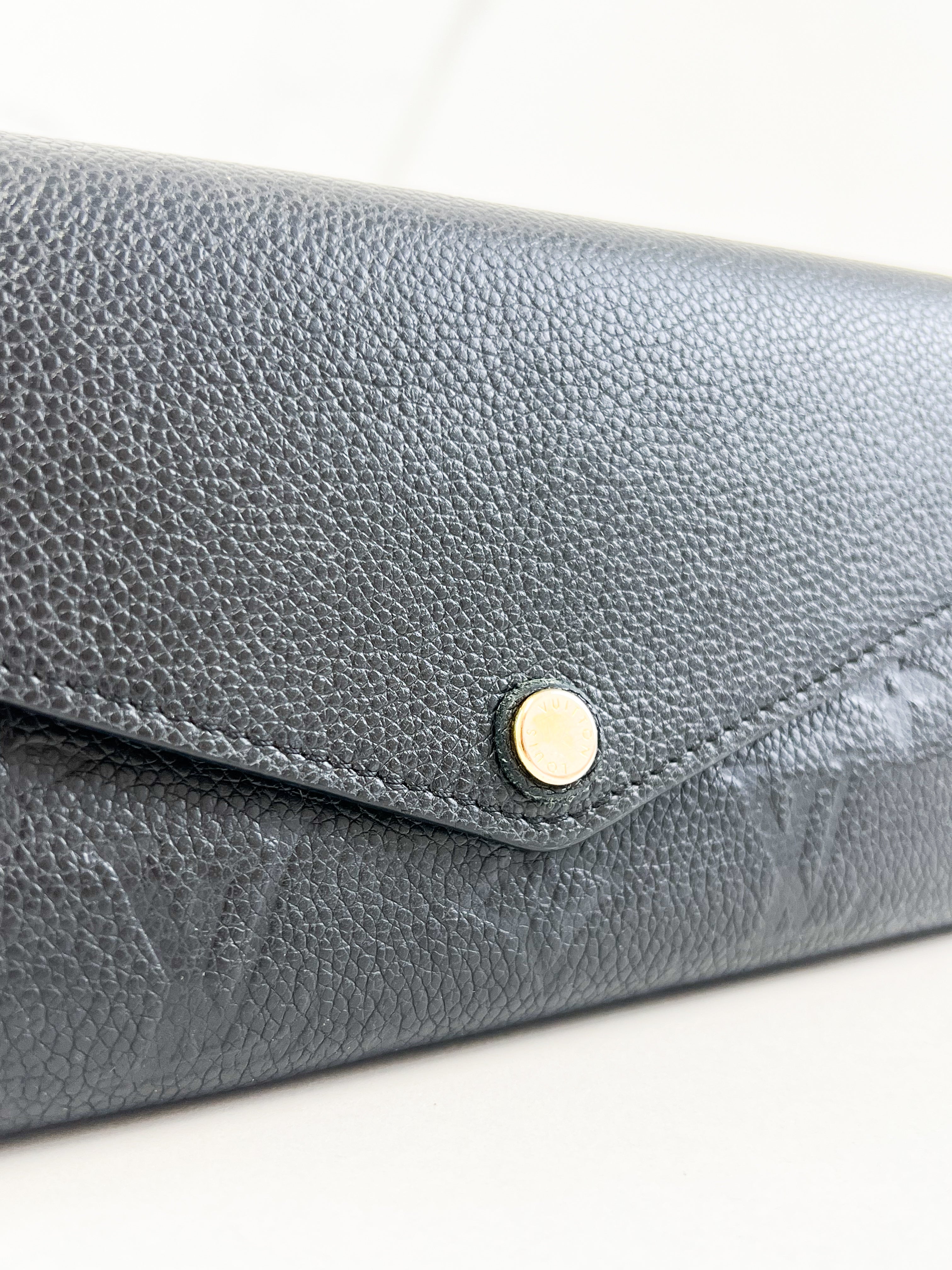 Louis Vuitton Sarah Wallet in Monogram Empreinte Leather
