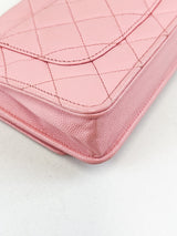 Chanel Pink Caviar CC WOC with GHW