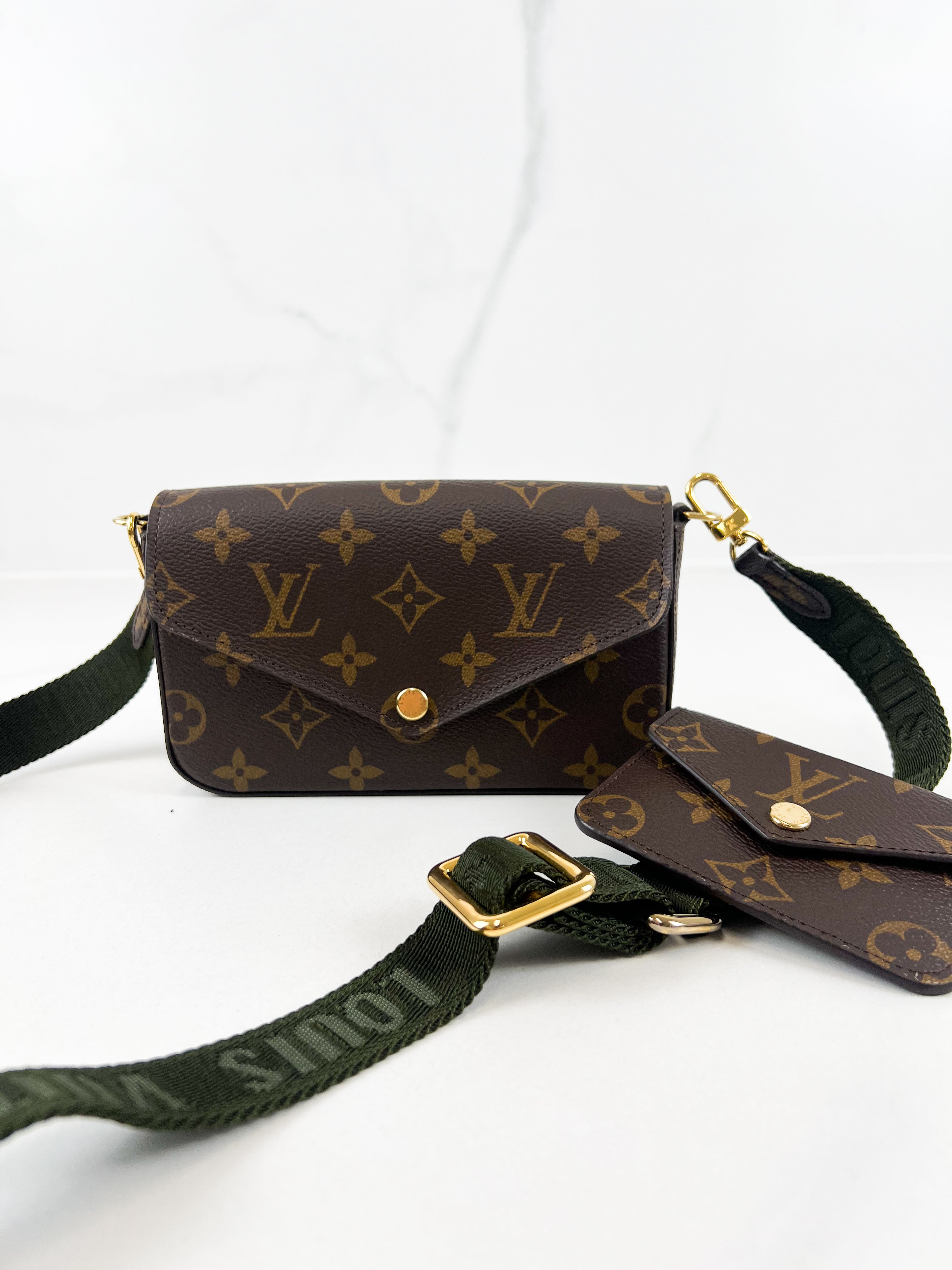 Louis Vuitton Monogram Félicie Strap & Go
