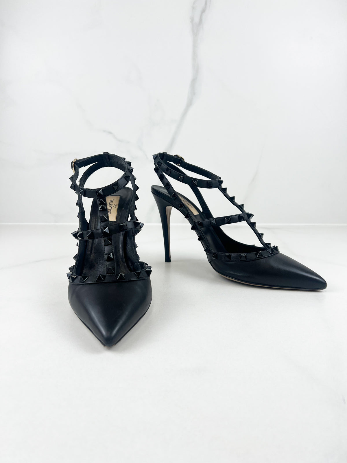 Valentino Garavani Rockstud Caged Pump Size 41
