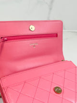 Chanel 22S Pink Caviar WOC