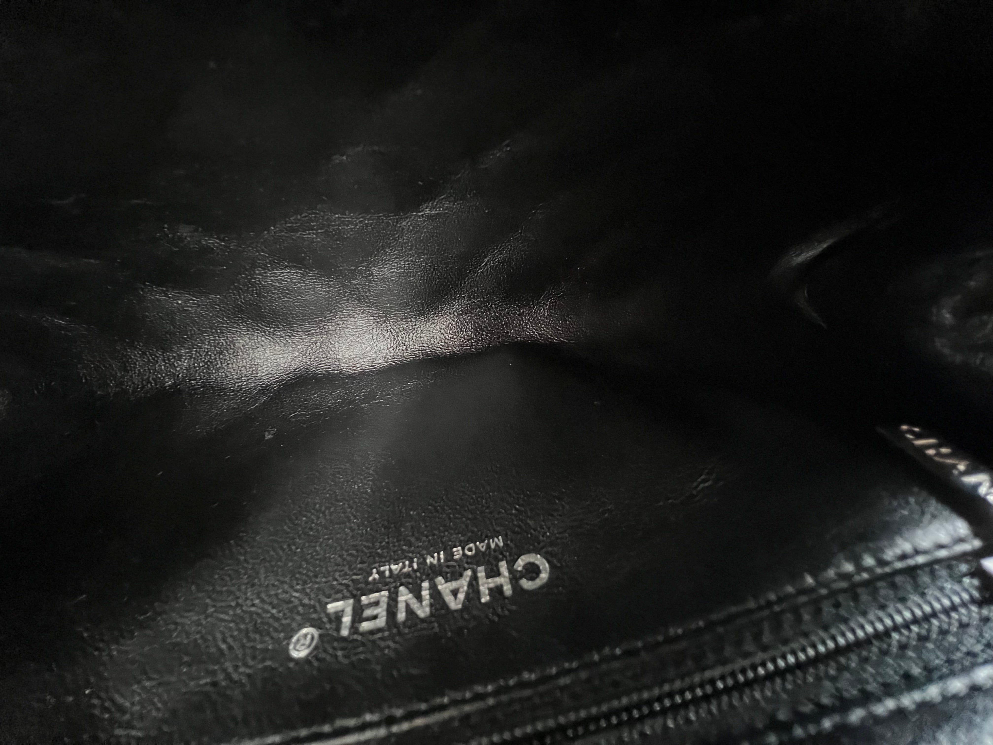 Chanel Calfskin CC Clutch