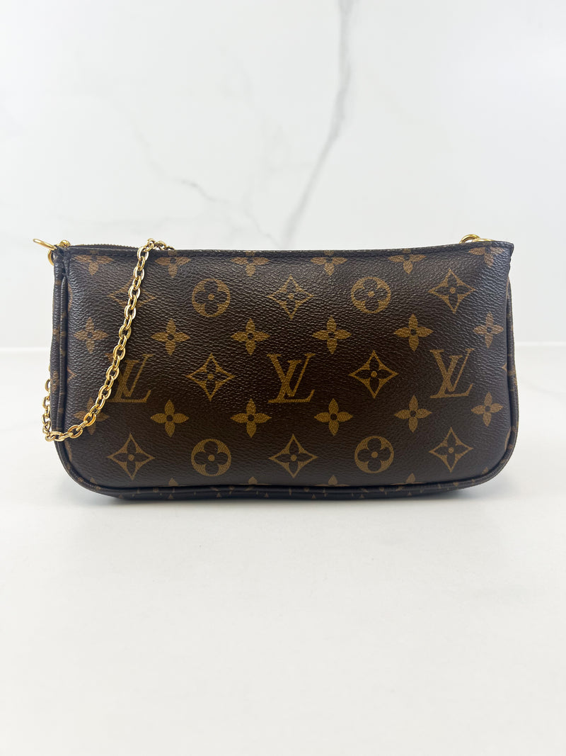 Louis Vuitton Multi Pochette Accessories in Rose Clair
