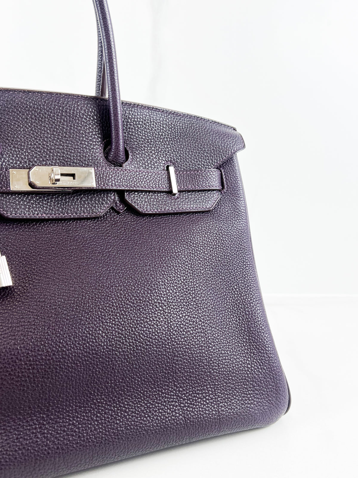 Hermes Togo Raisin Leather Birkin 35 with SHW