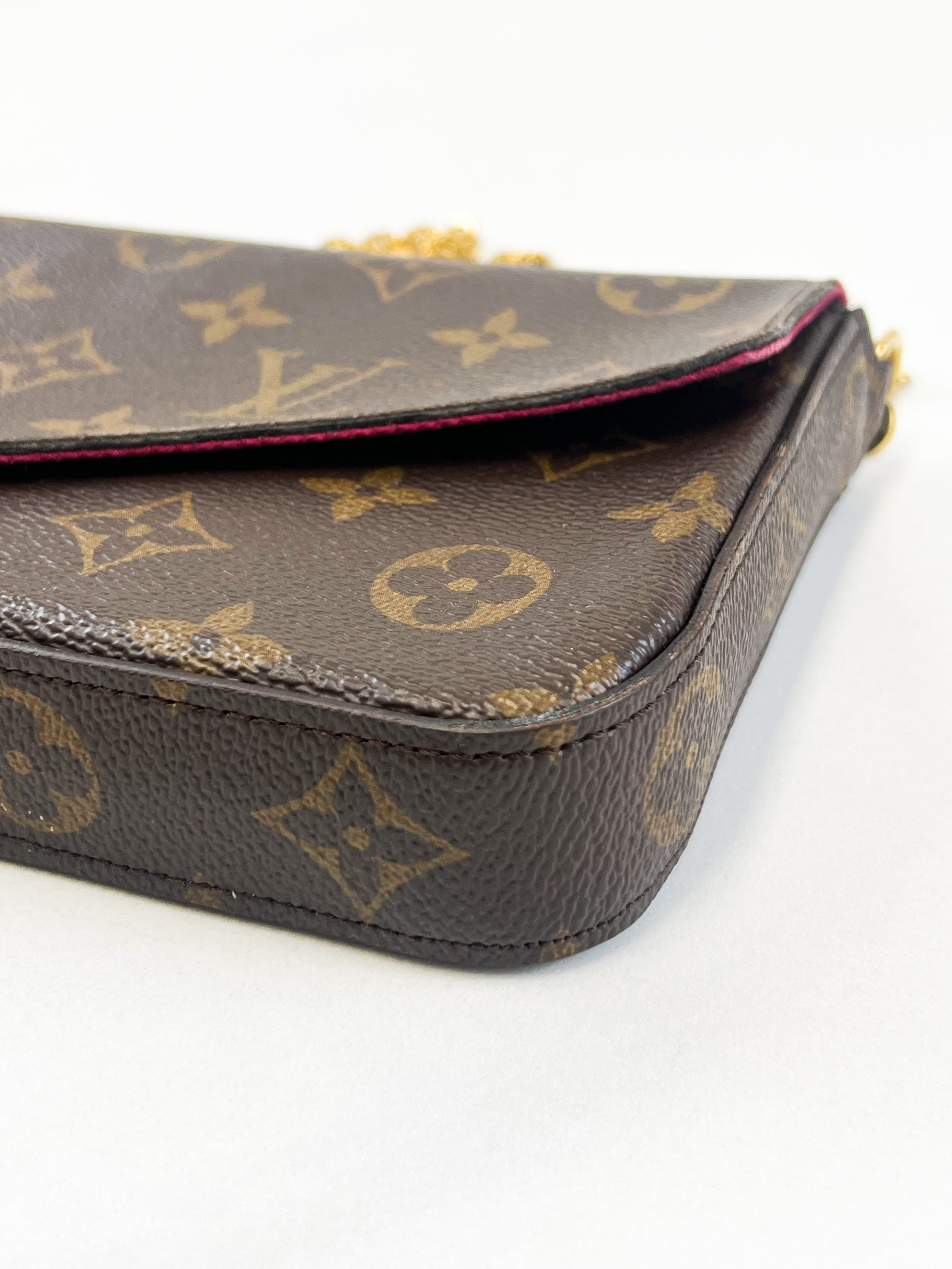 Louis Vuitton Felicie Pochette Monogram Canvas