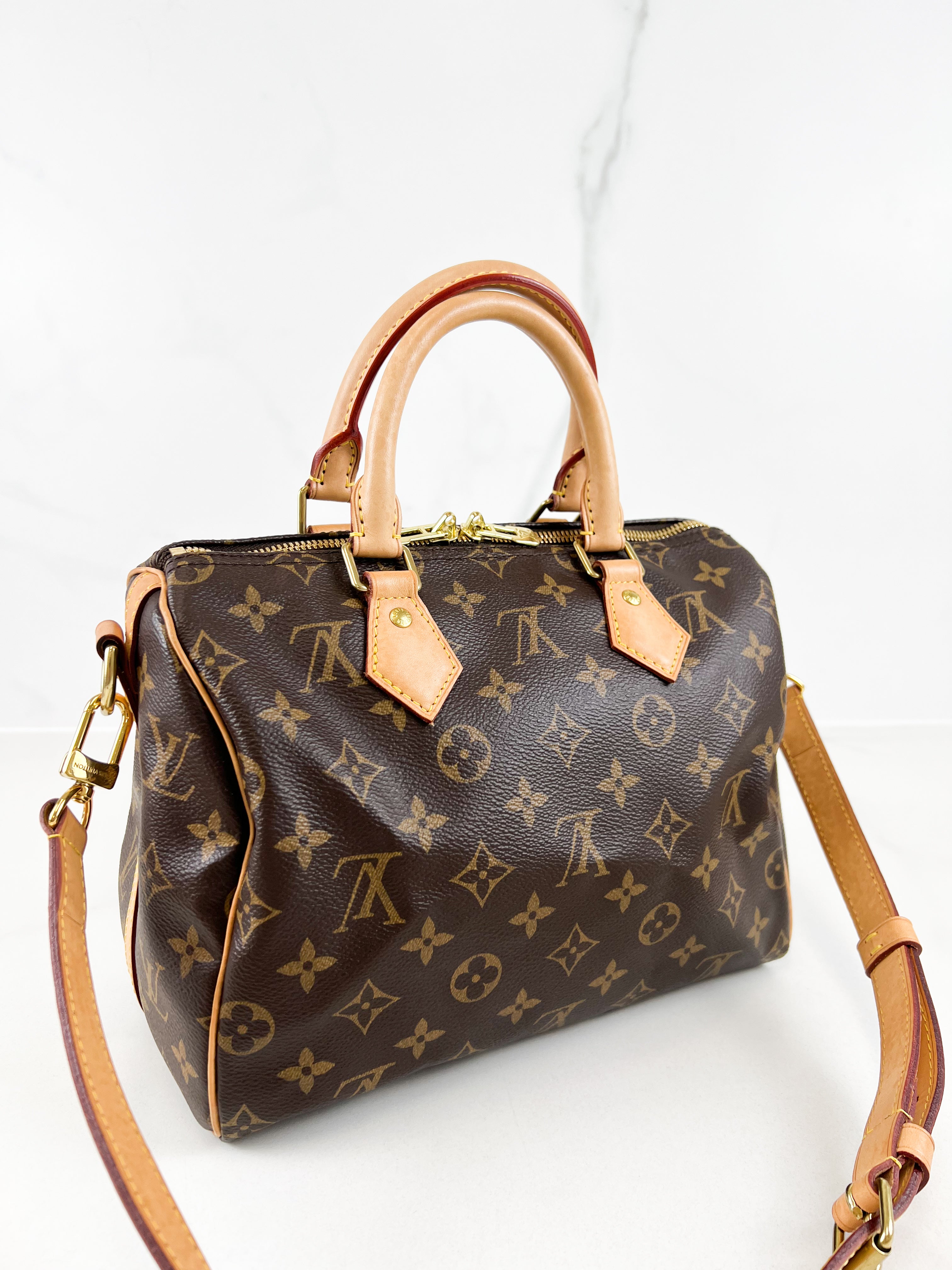 Louis Vuitton Speedy 25 Bandoulière Monogram Canvas