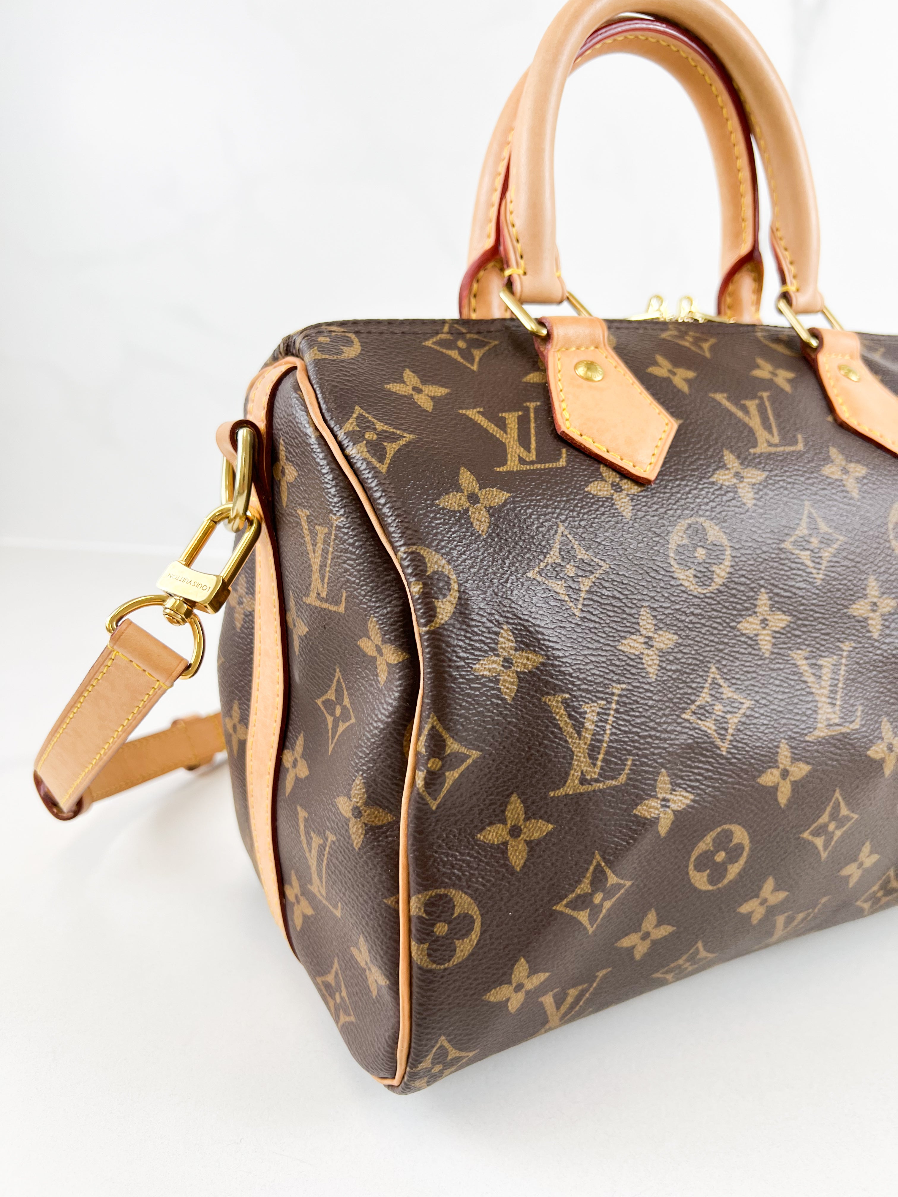 Louis Vuitton Speedy 25 Bandoulière Monogram Canvas