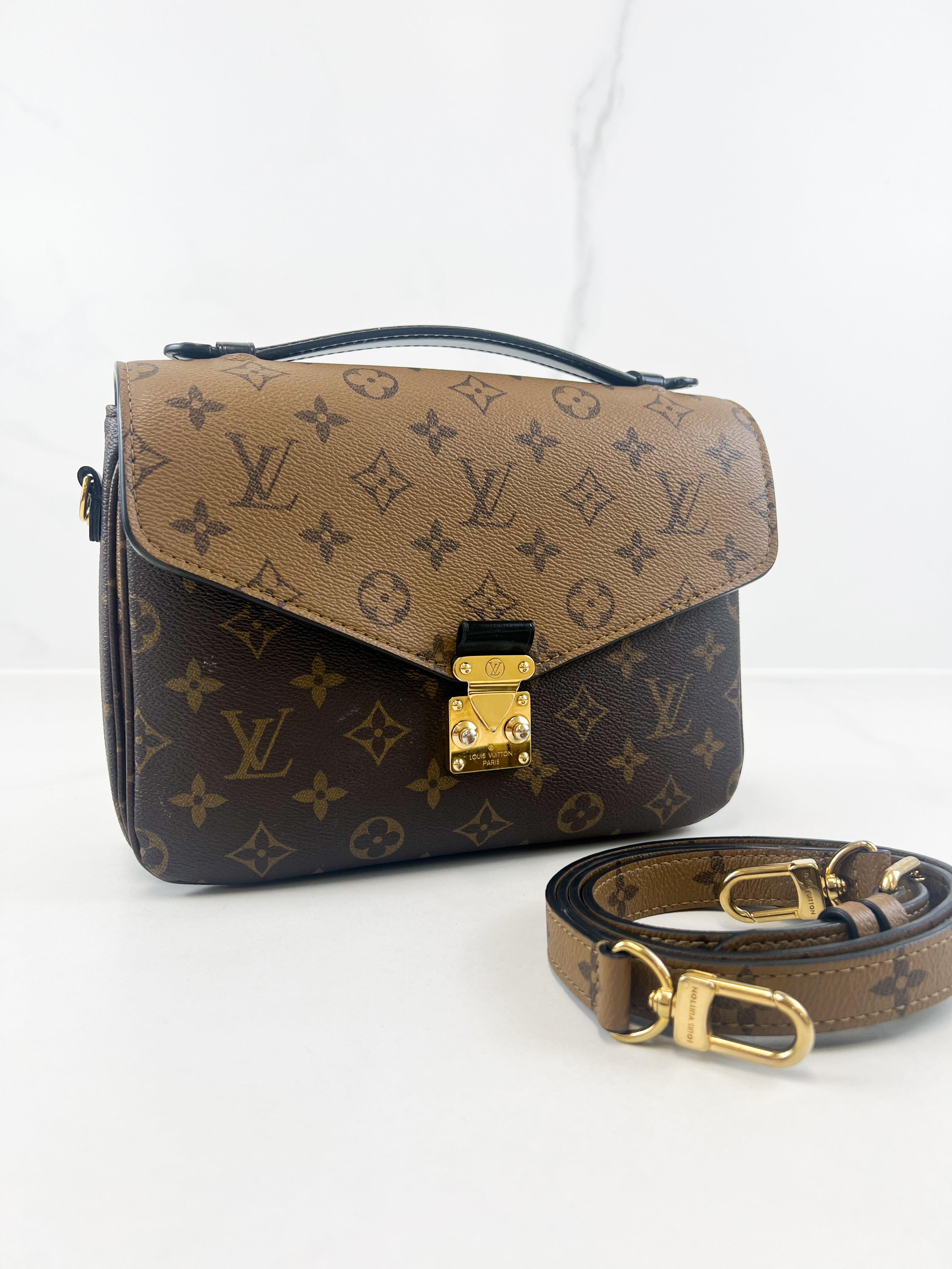 Louis Vuitton Monogram Reverse Pochette Metis
