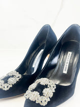 Manolo Blahnik Hangisi Pump 100mm