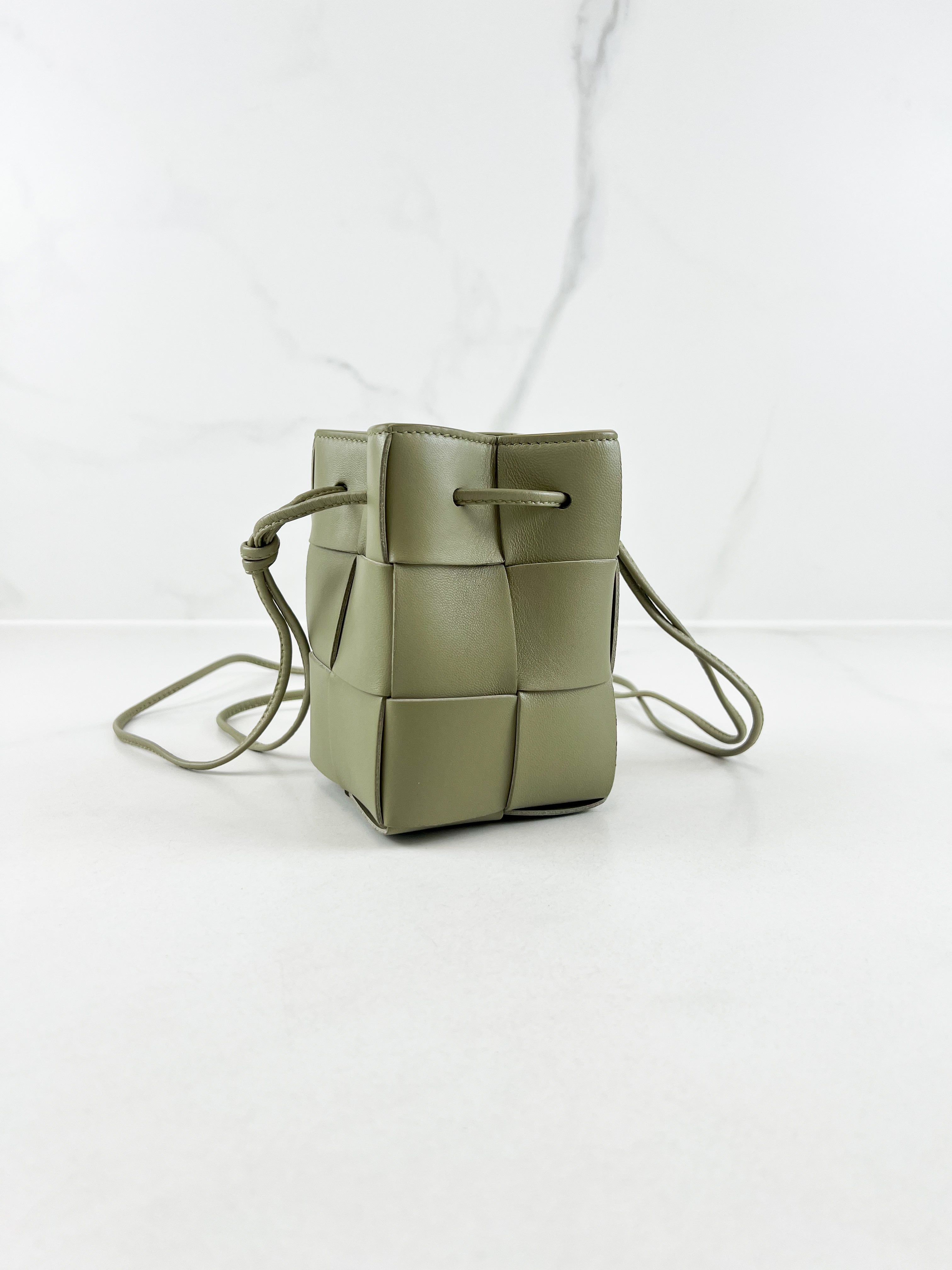 Bottega Veneta Mini Cassette Bucket Bag