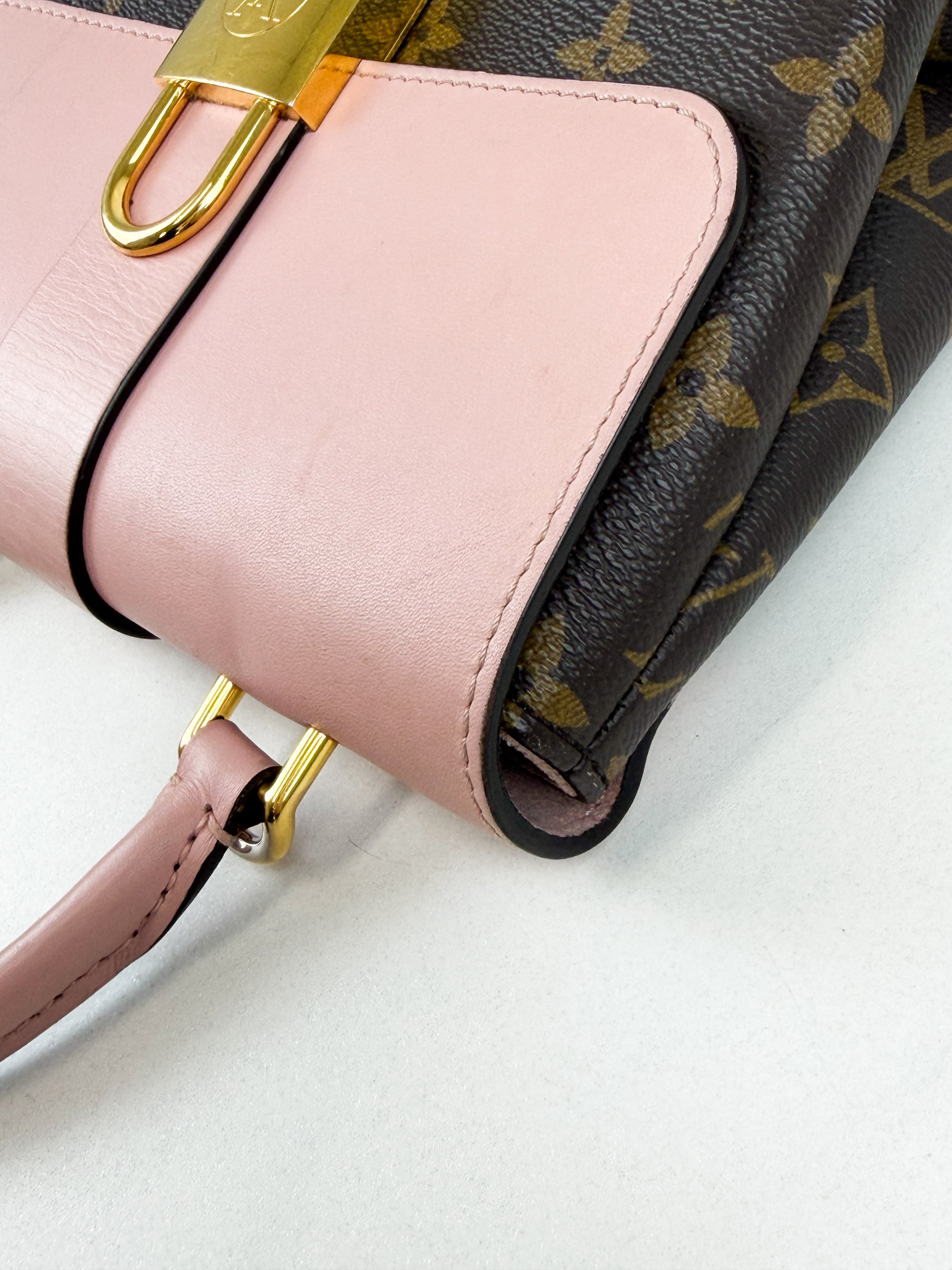 Louis Vuitton Locky BB in Pink with GHW
