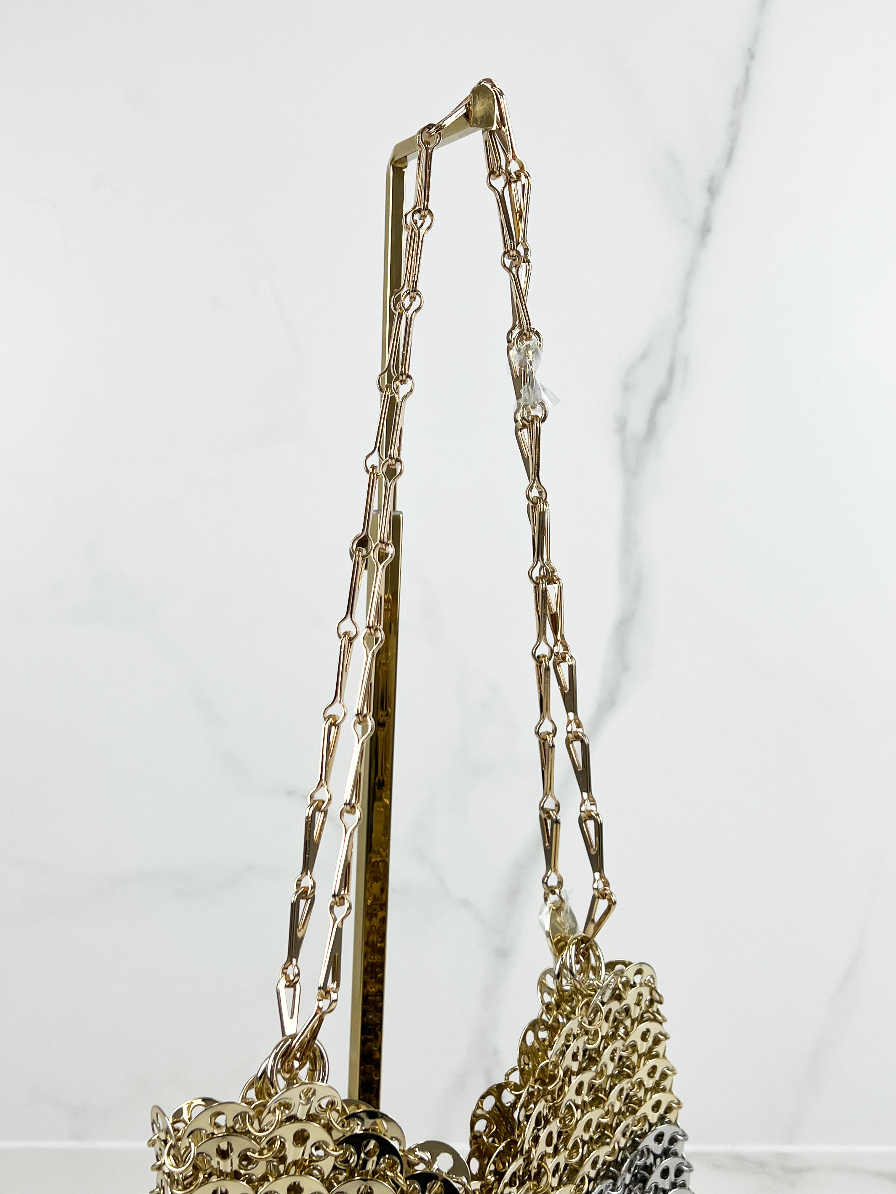Rabanne 1969 Moon Chainmail Shoulder Bag