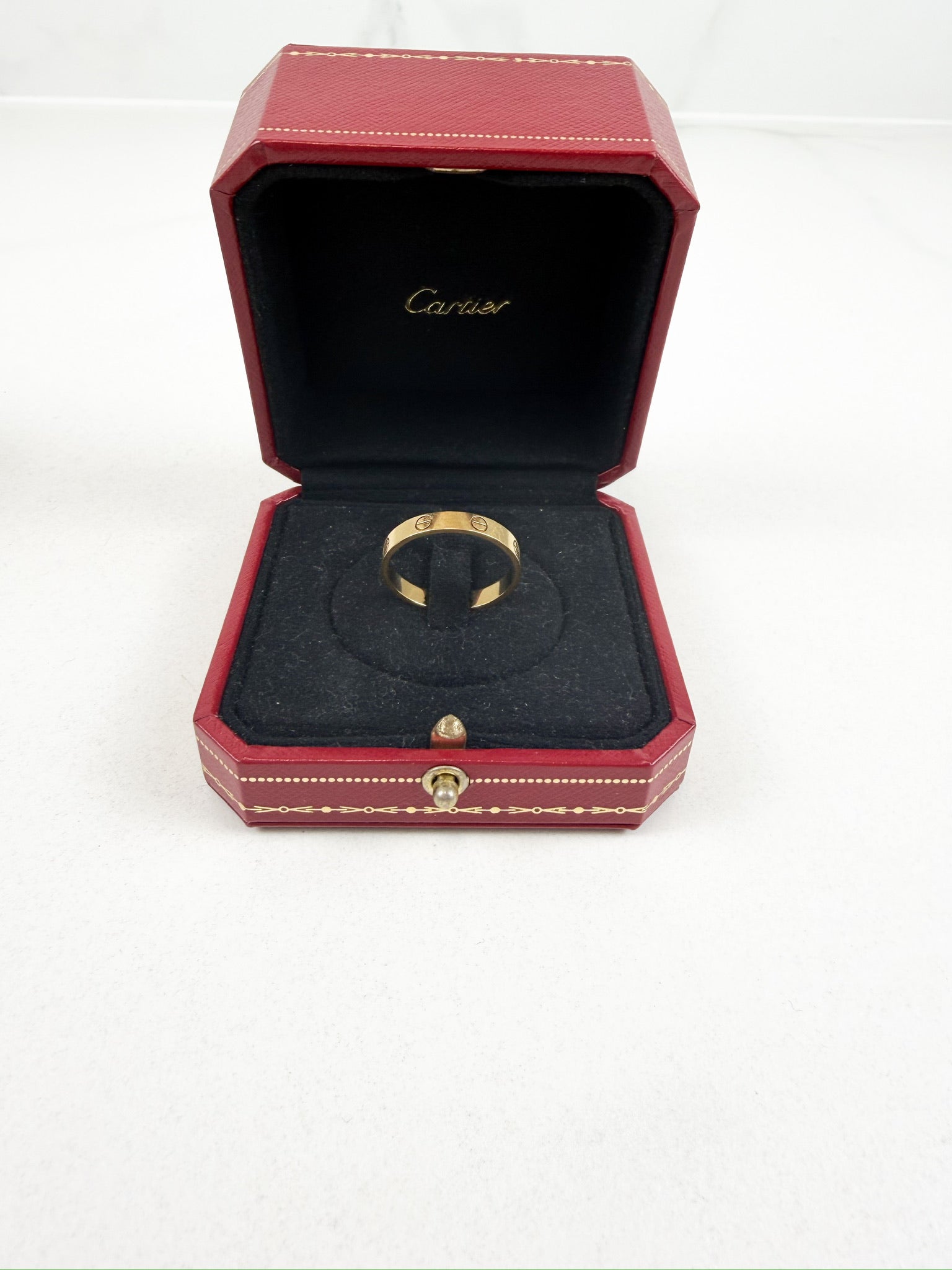 Cartier Love Ring in Yellow Gold Size 64
