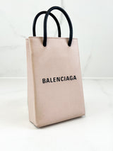 Balenciaga Phone Holder Tote Bag