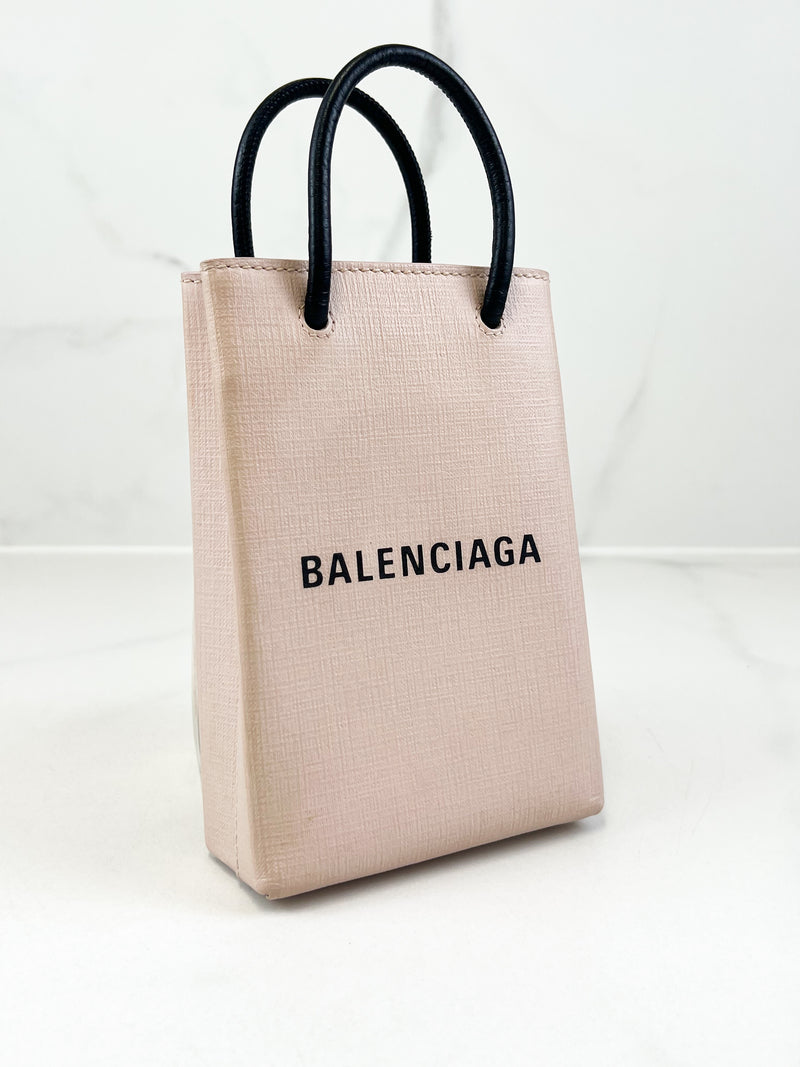 Balenciaga Phone Holder Tote Bag