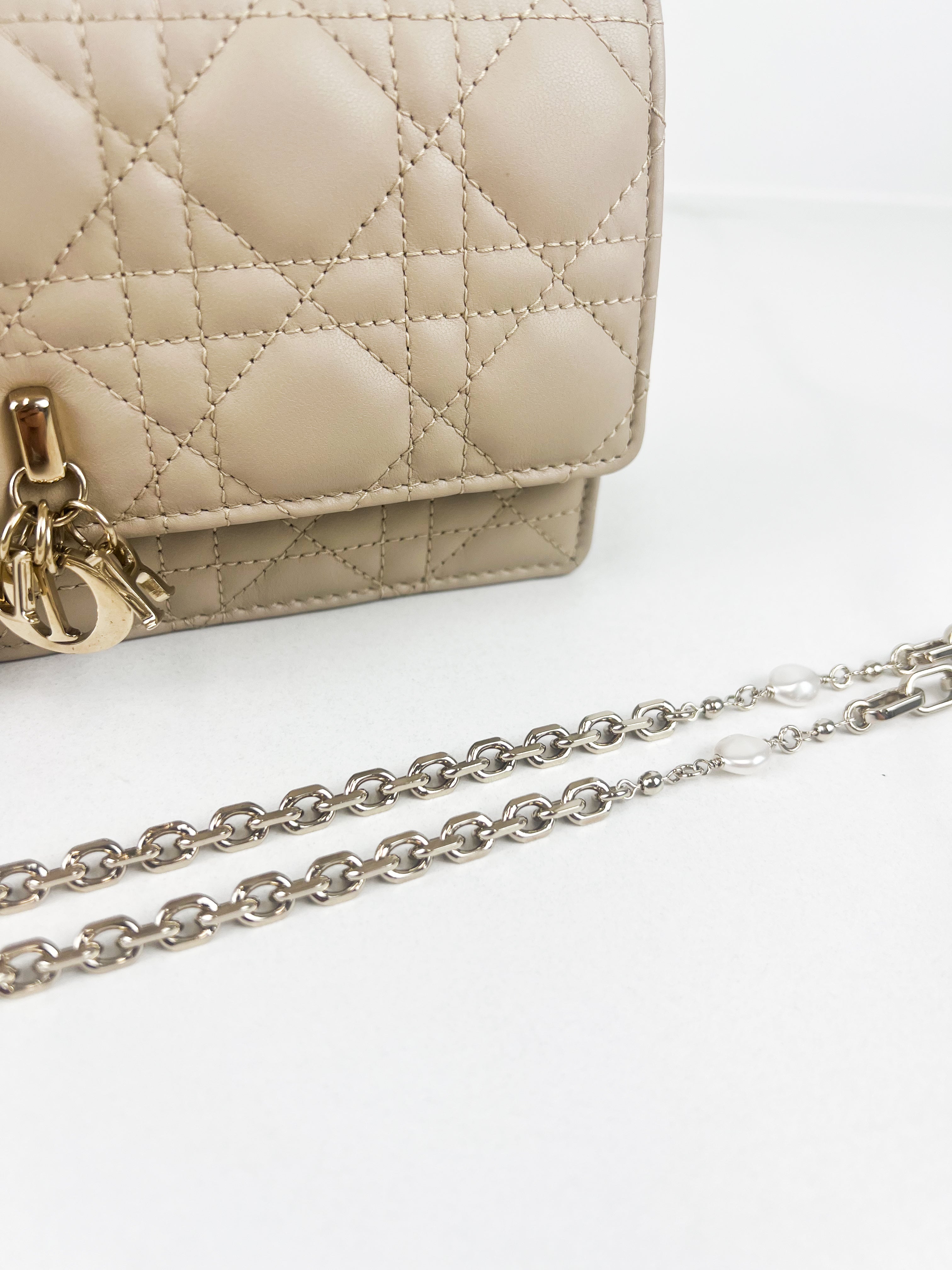 My Dior Mini Bag Powder Beige Lambskin