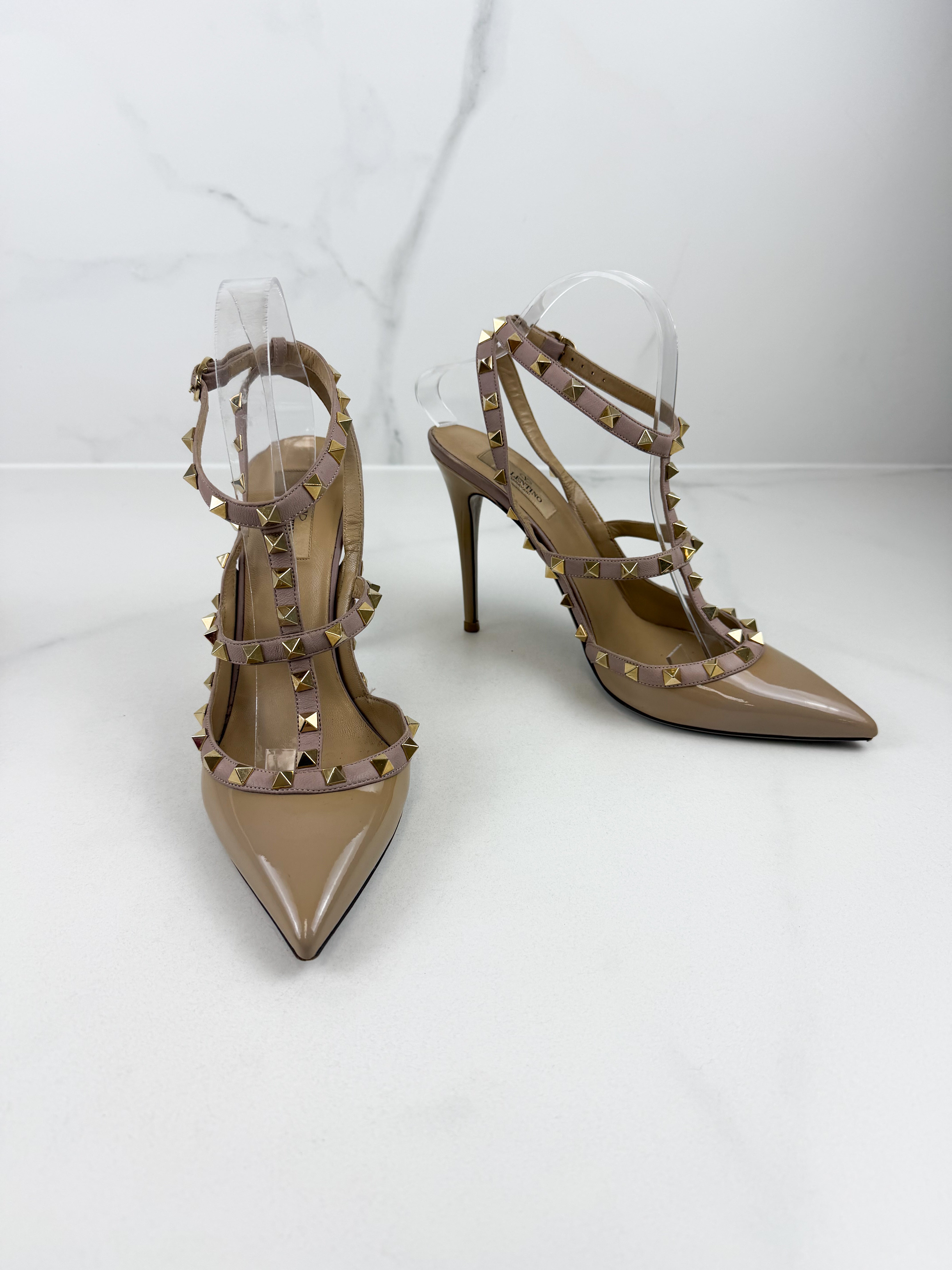 Valentino Caged Rockstud Pumps Size 41