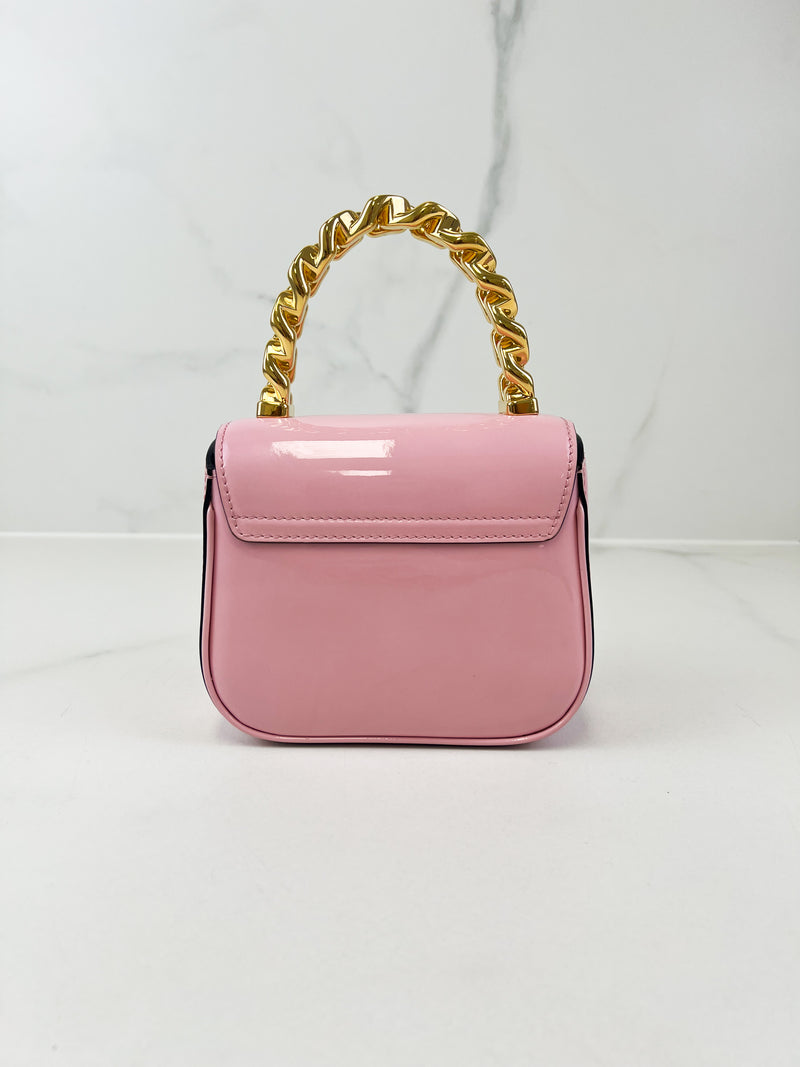 Versace Mini La Medusa Pink Tote Bag