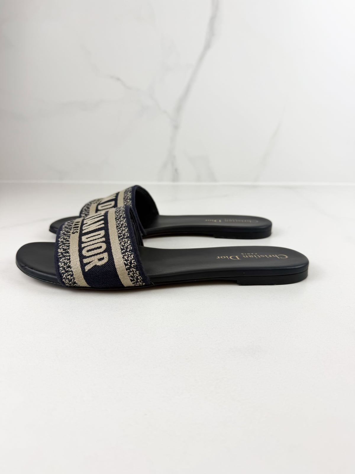 Christian Dior Dway Slides Size 39.5