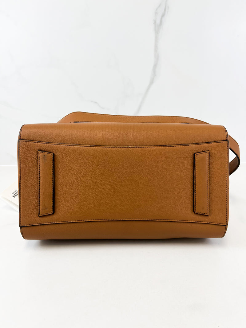 Givenchy Antigona Grained Leather Medium Tan Shoulder Bag