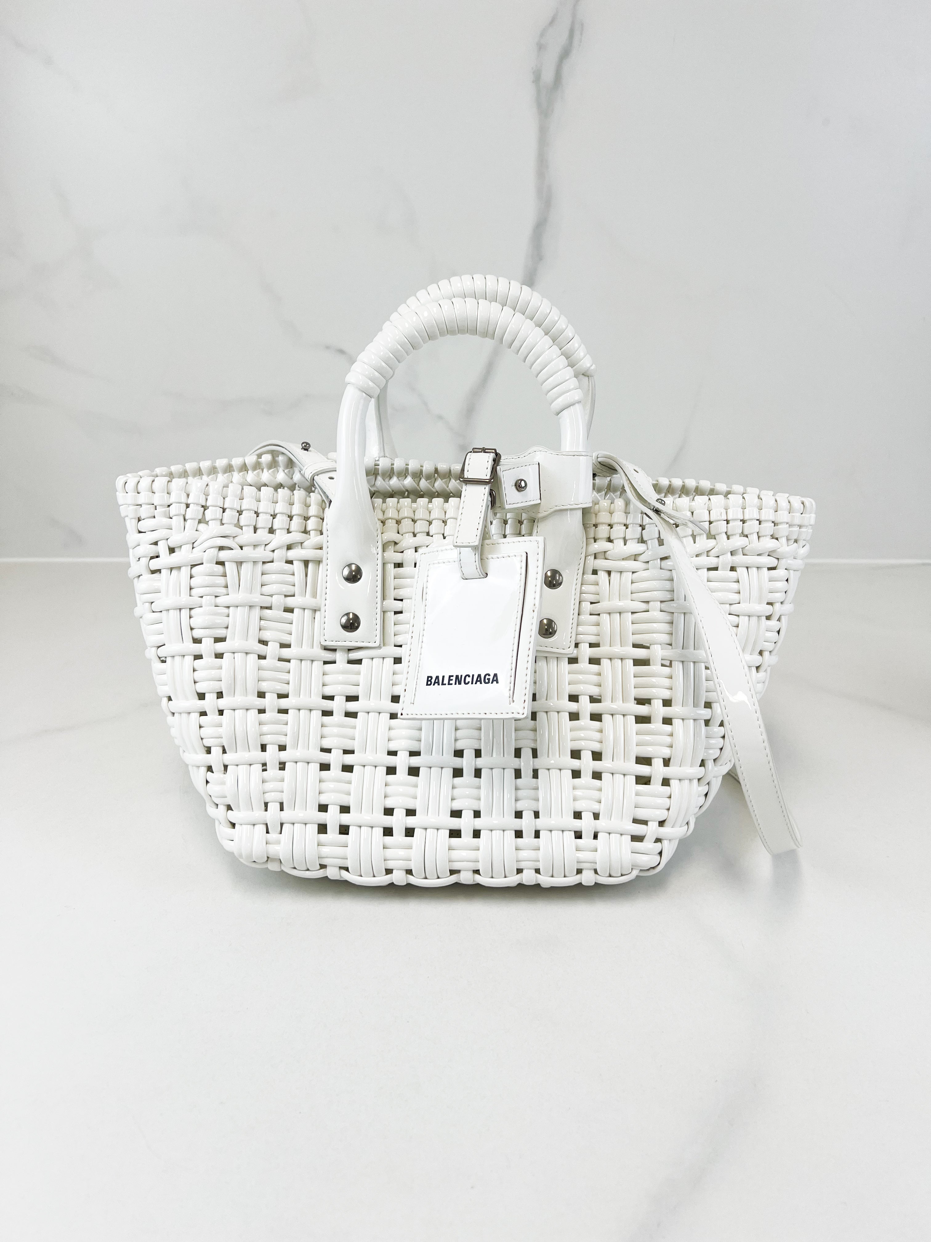 Balenciaga Woven Tote Bag
