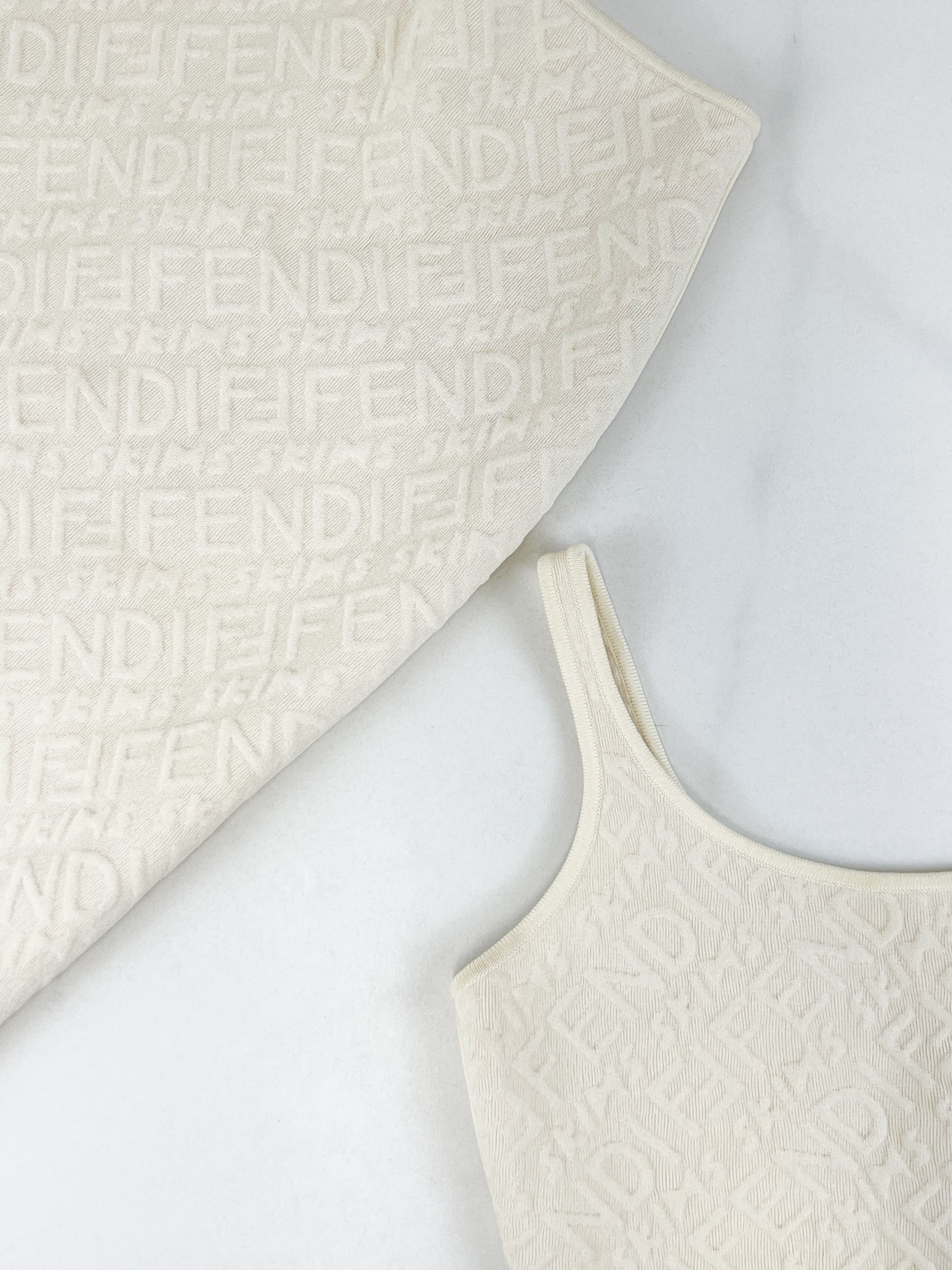 Fendi Skims Set Cream