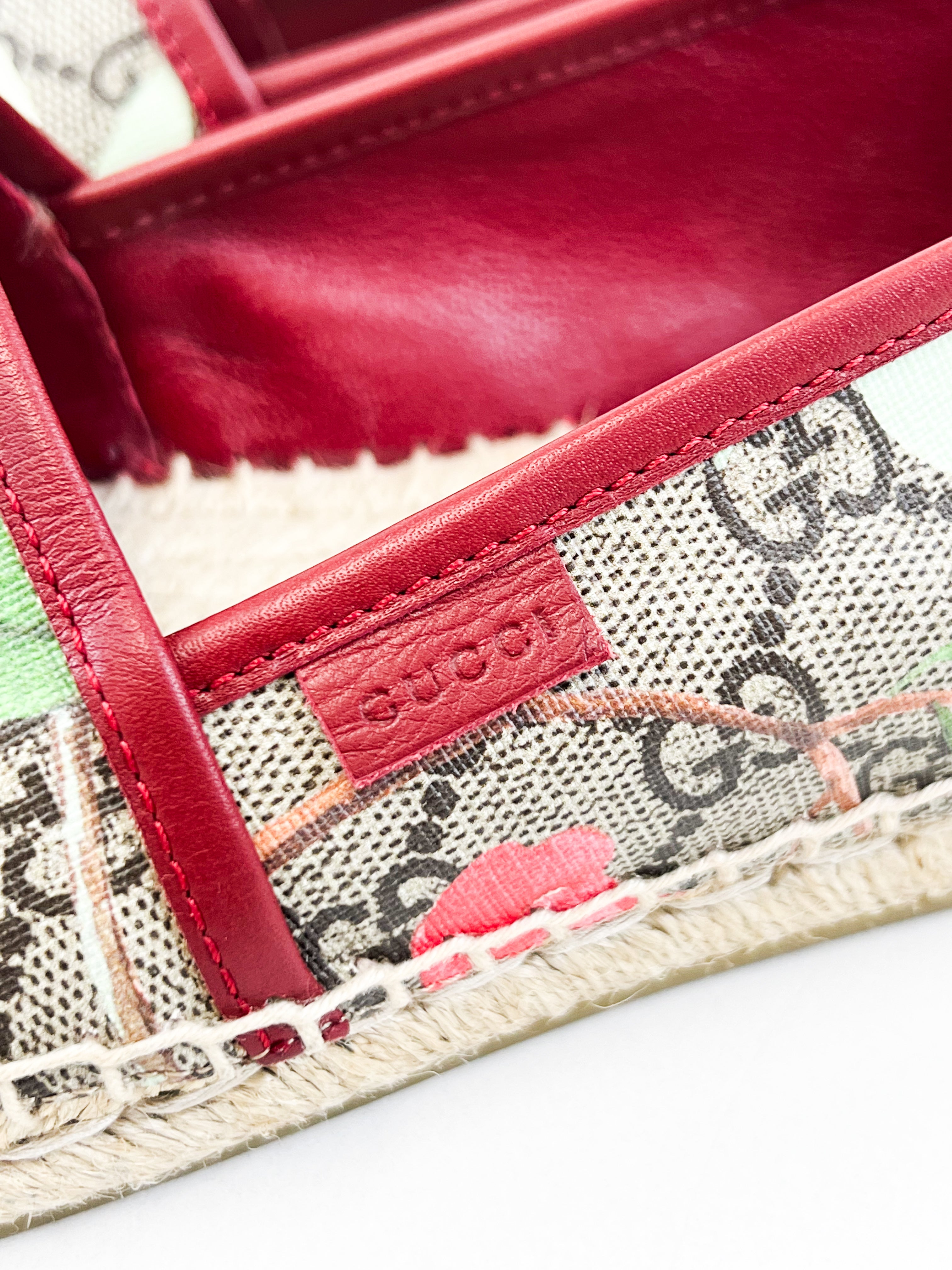 Gucci GG Canvas Espadrilles Size 41